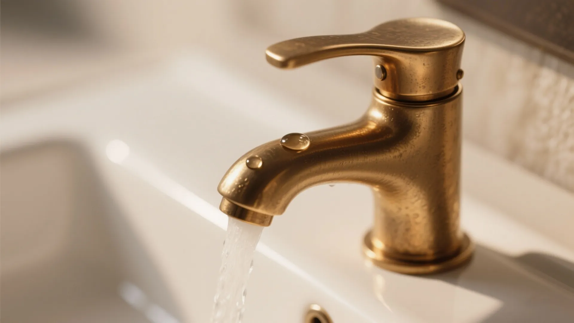 2. Brass fixtures as focal points