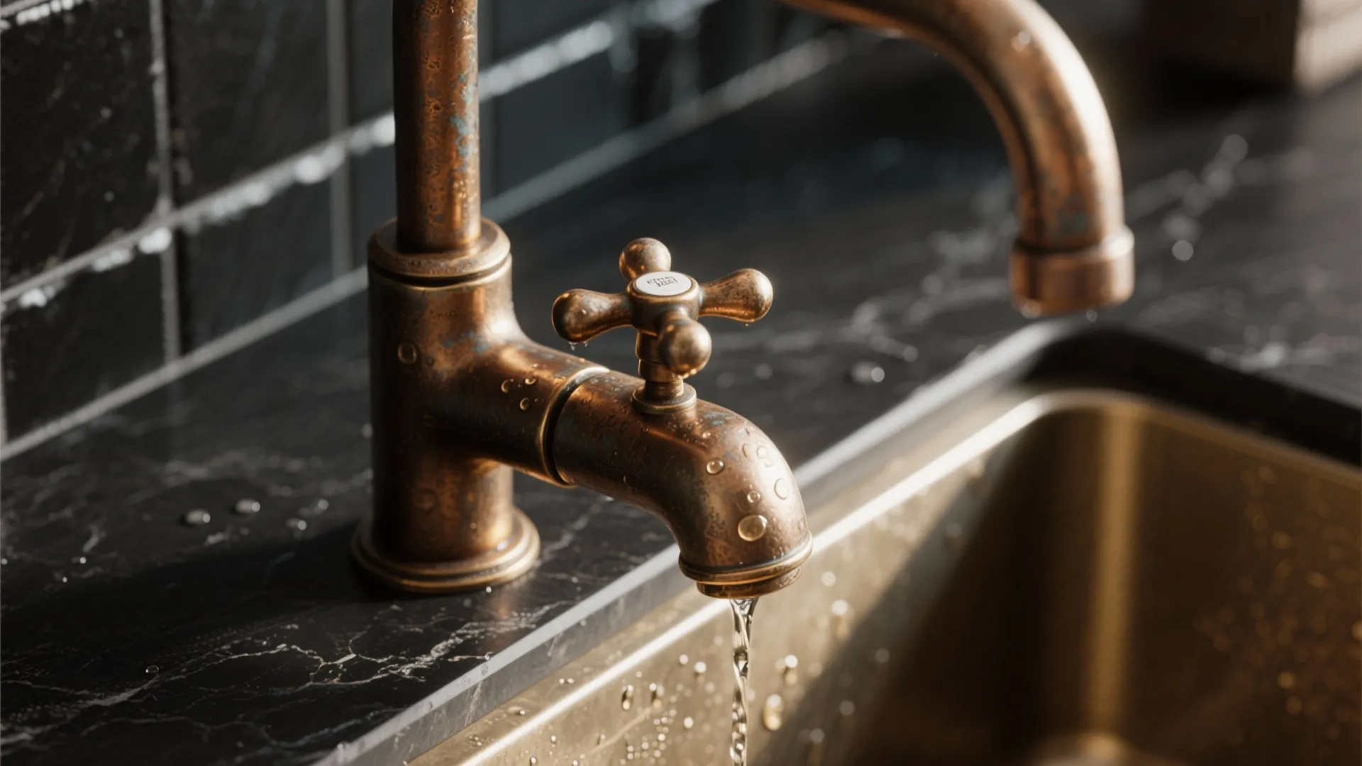 2. Warm Metals Soften the Edge