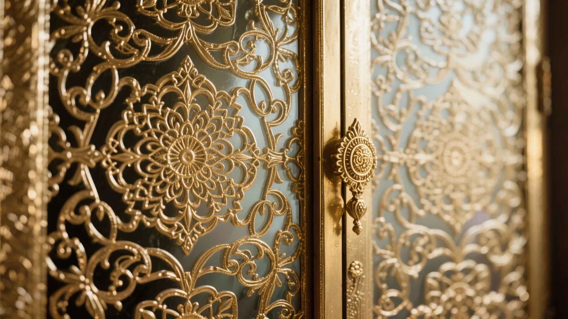 Metal Filigree Door