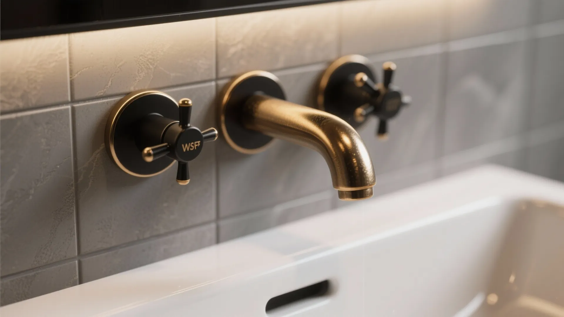 5. Keep fixtures and hardware simple and slightly warm