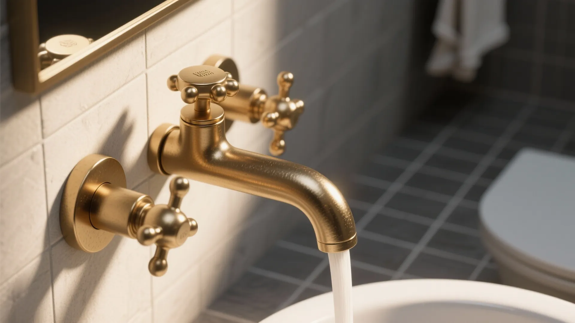 5. Accent with Brass Fixtures