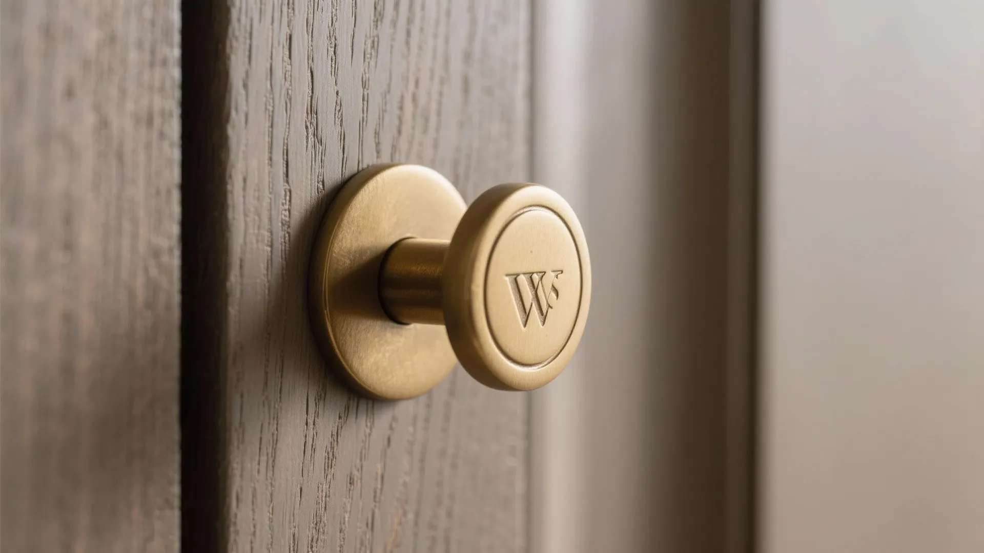 Warm Wood, Brass, and Stone