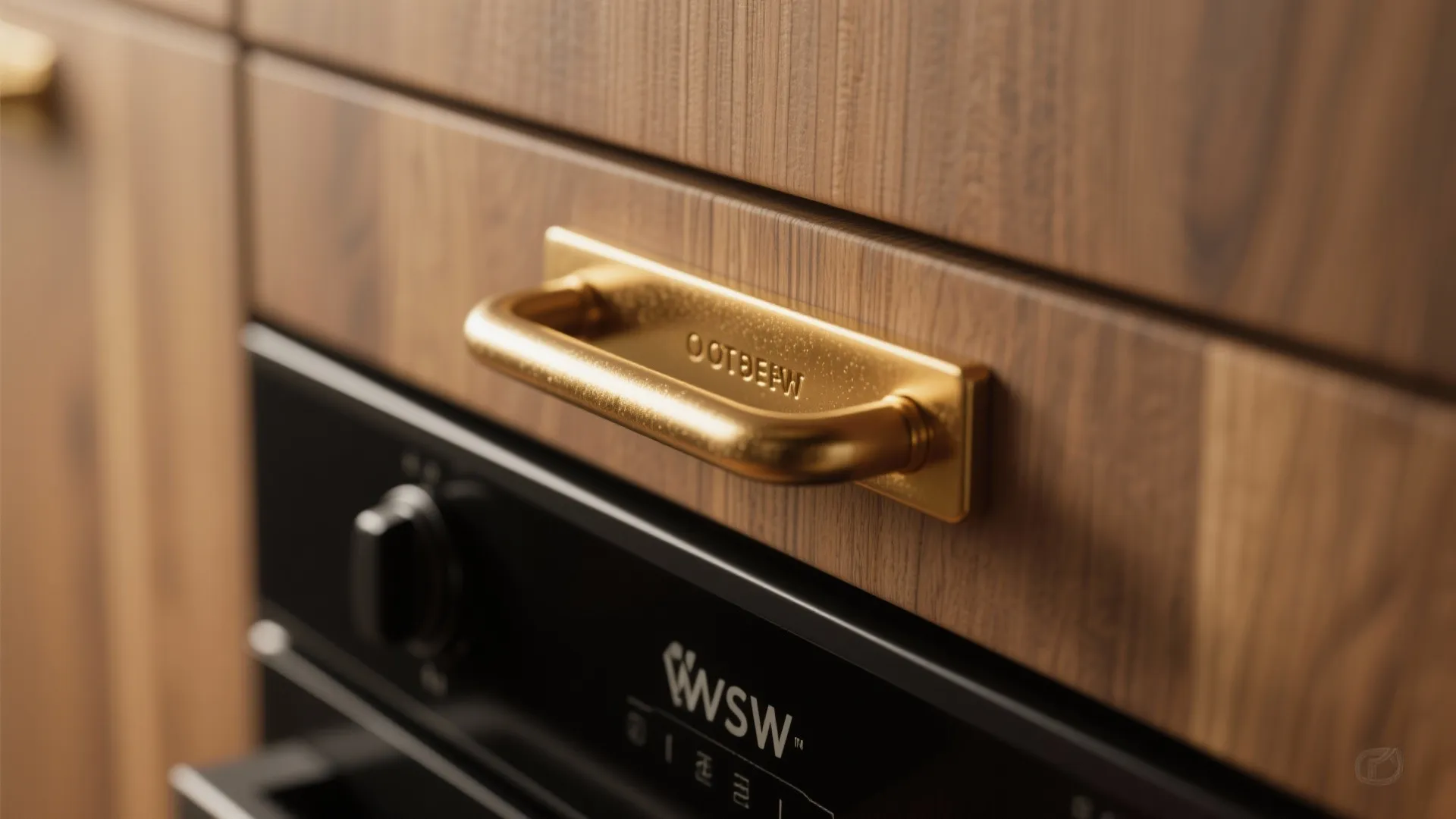 4. Accent hardware and warm metals