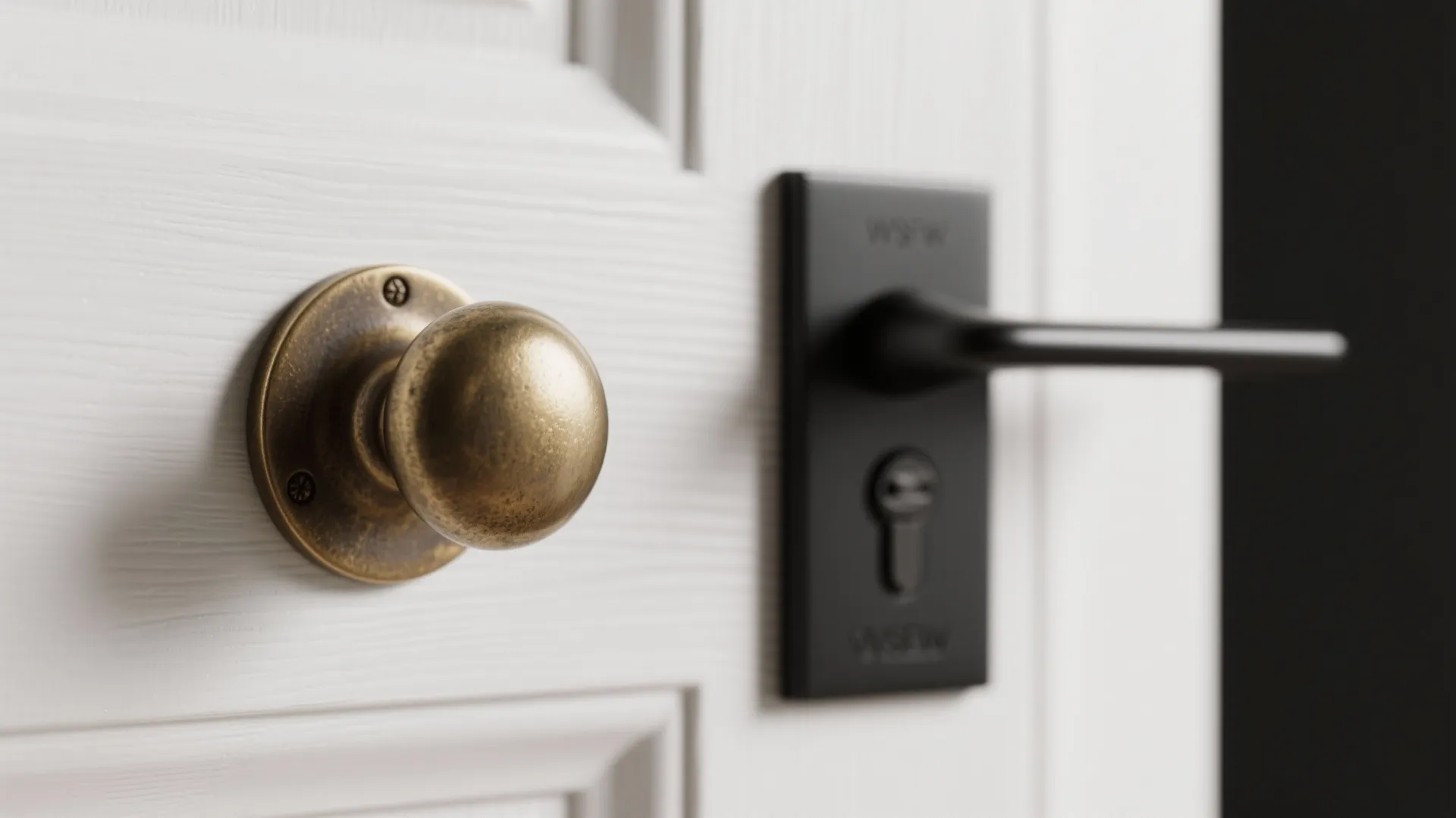 Statement Hardware: Levers, Backplates, and Hinges