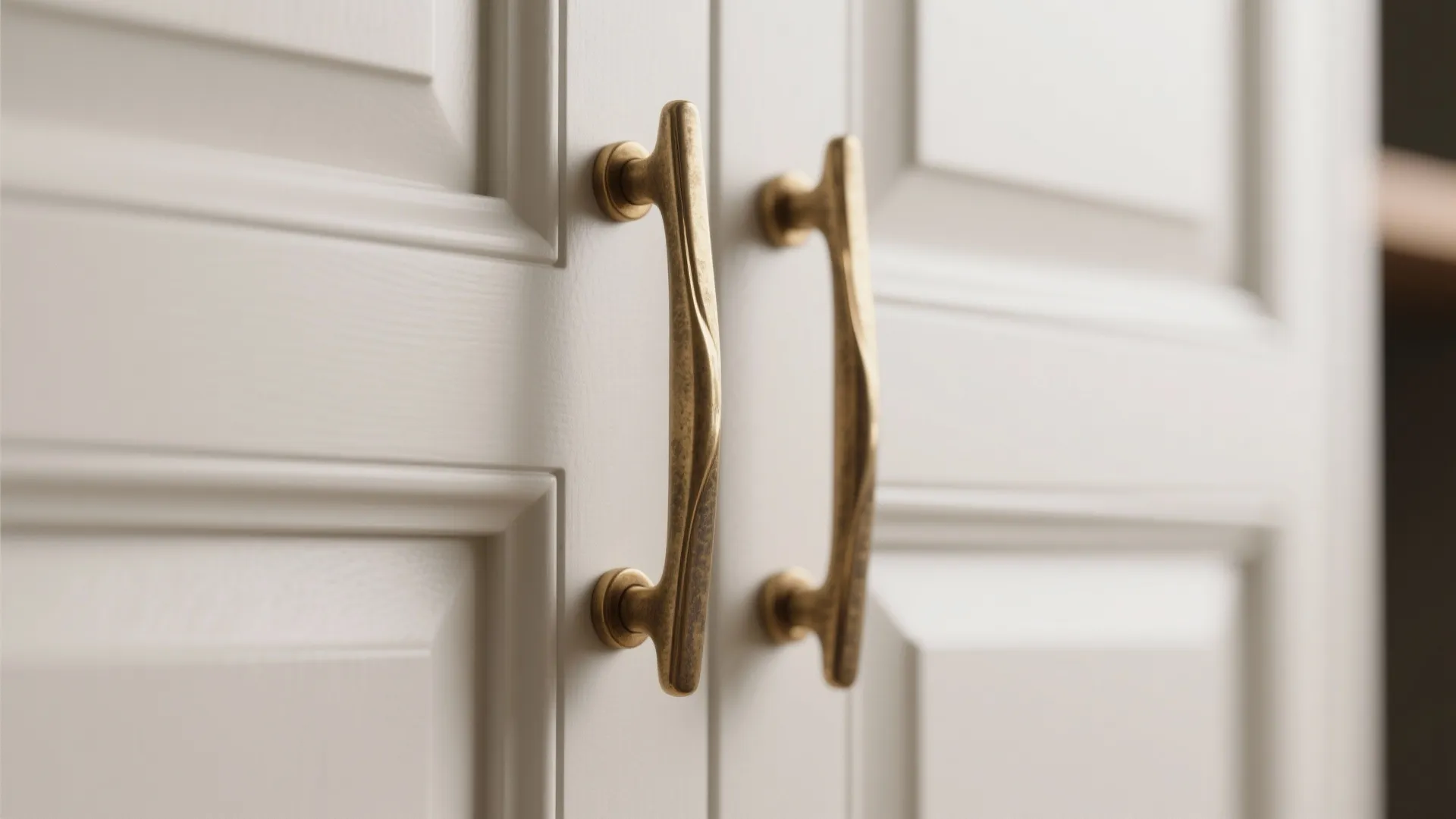 3. Play with subtle hardware finishes