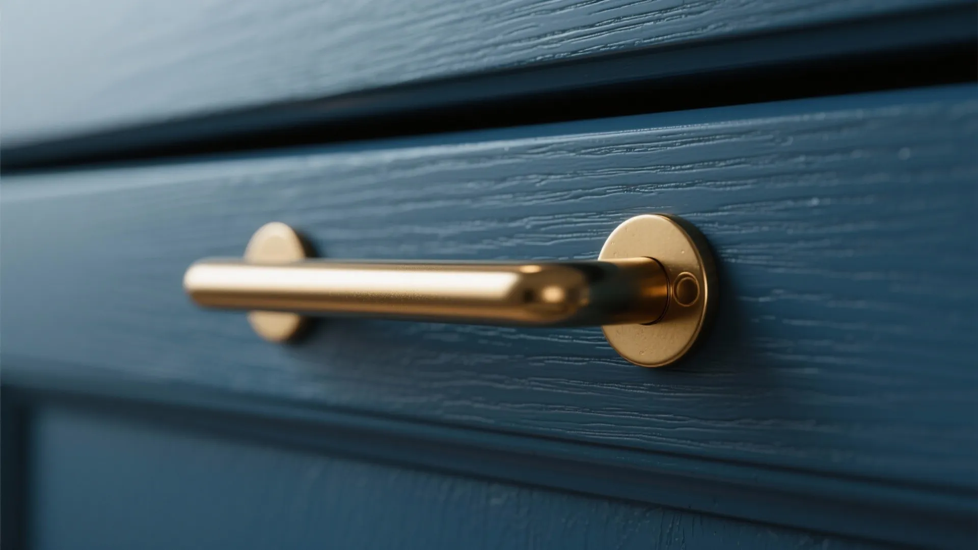 2. Brass hardware to add warmth