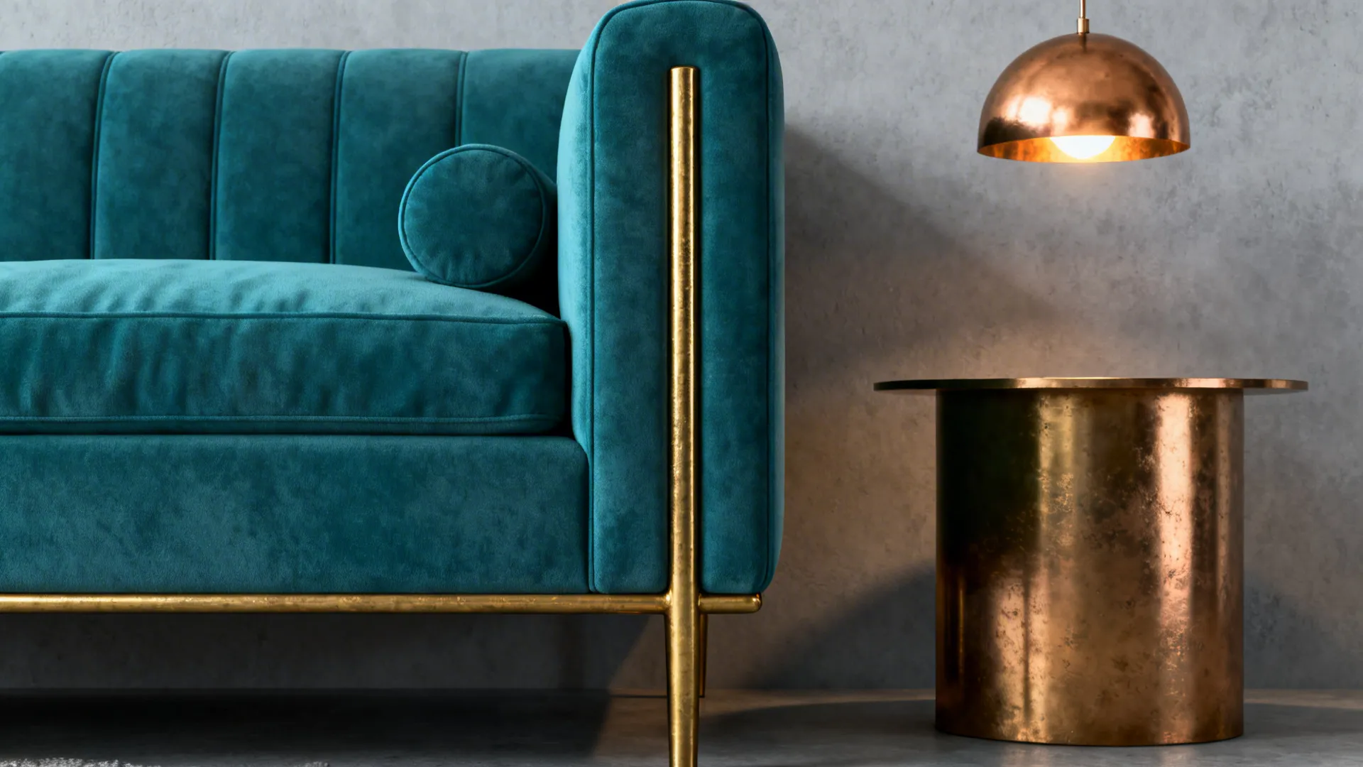 4. Metallic highlights for a touch of glamour