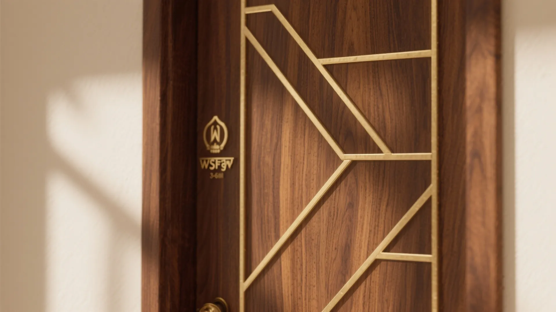 Metal-Inlay Accents on Veneered Shutters