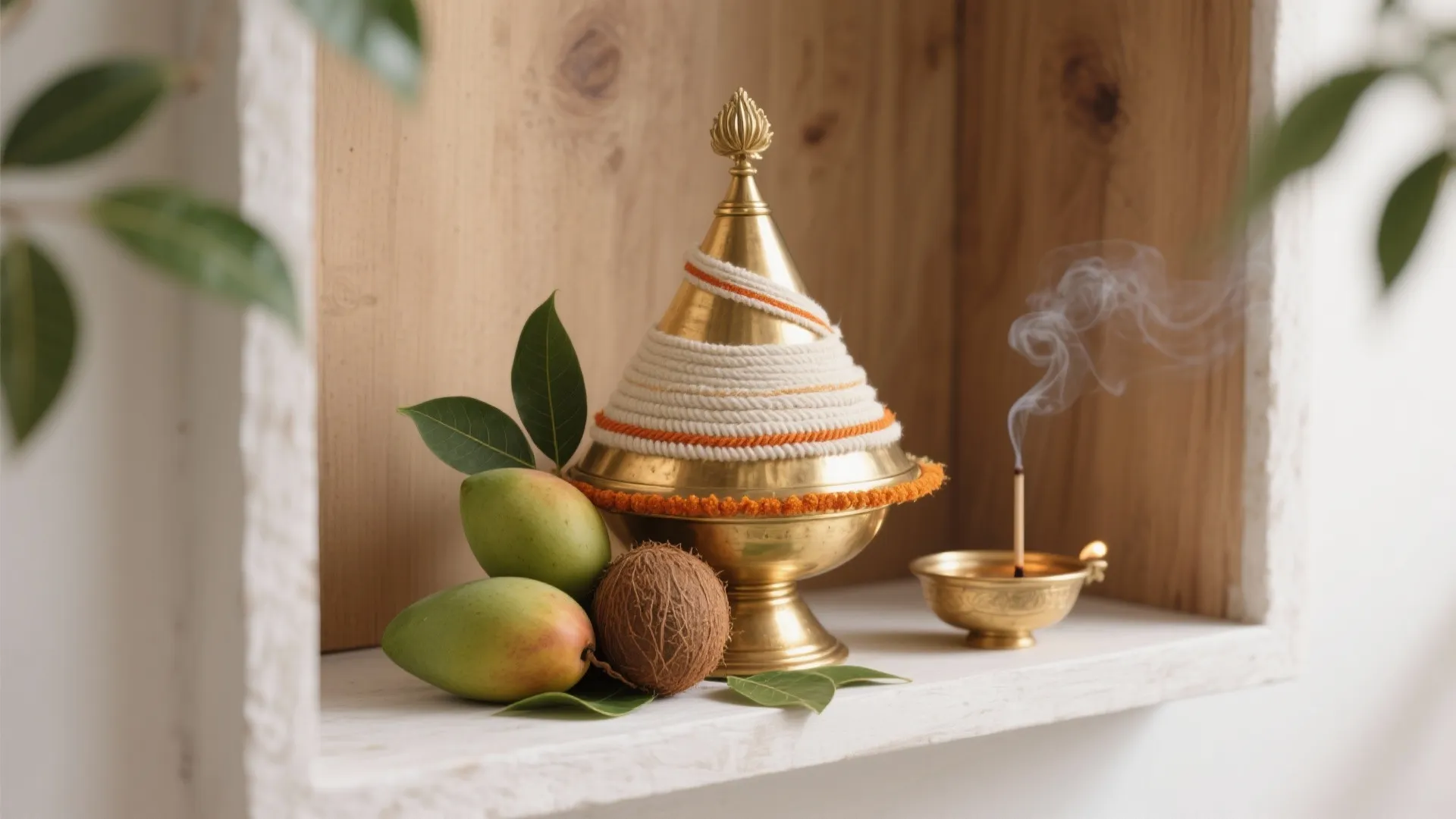 Minimal Brass Kalash Styling