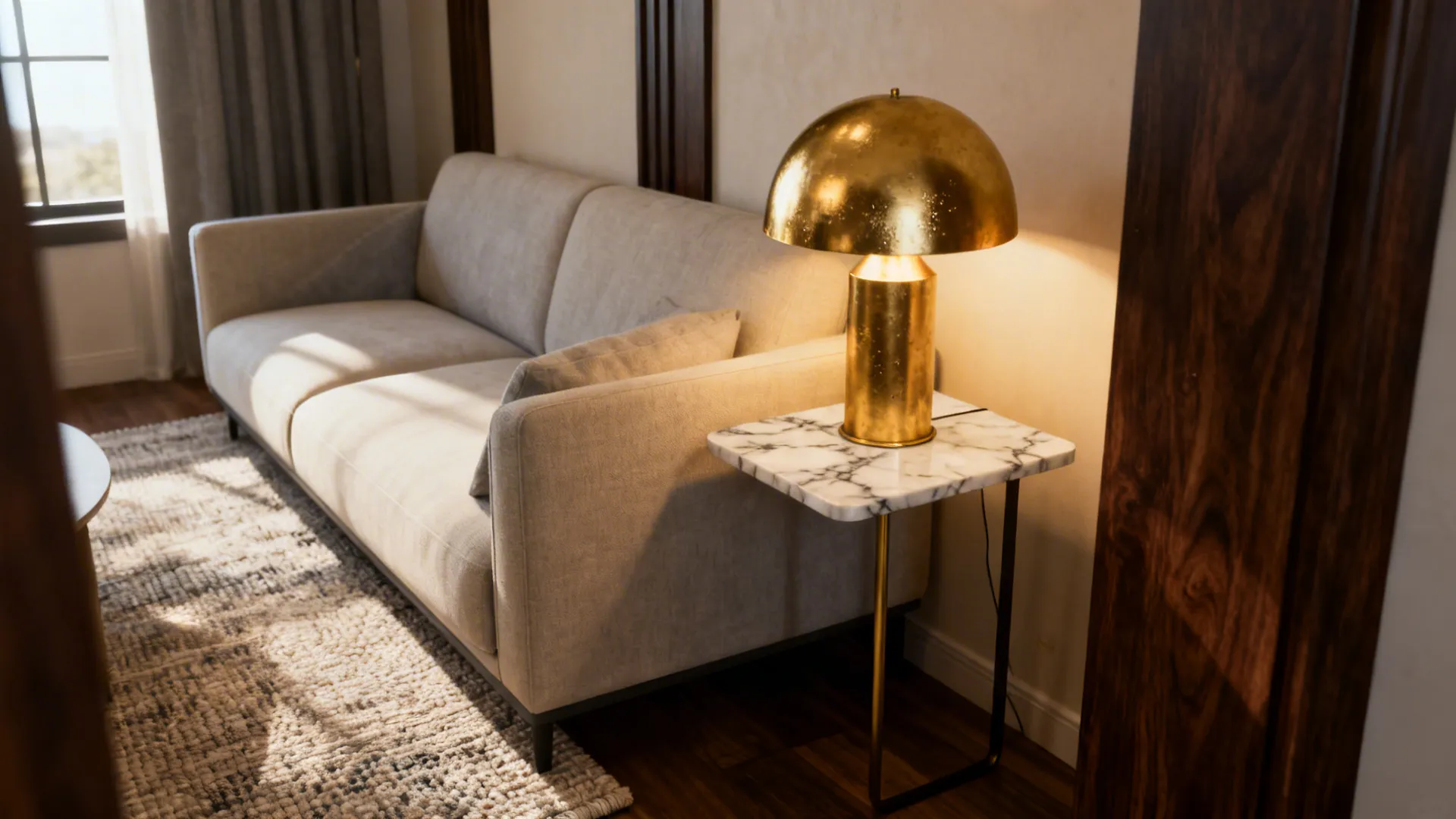 5 Brass Table Lamp Ideas for Living Rooms