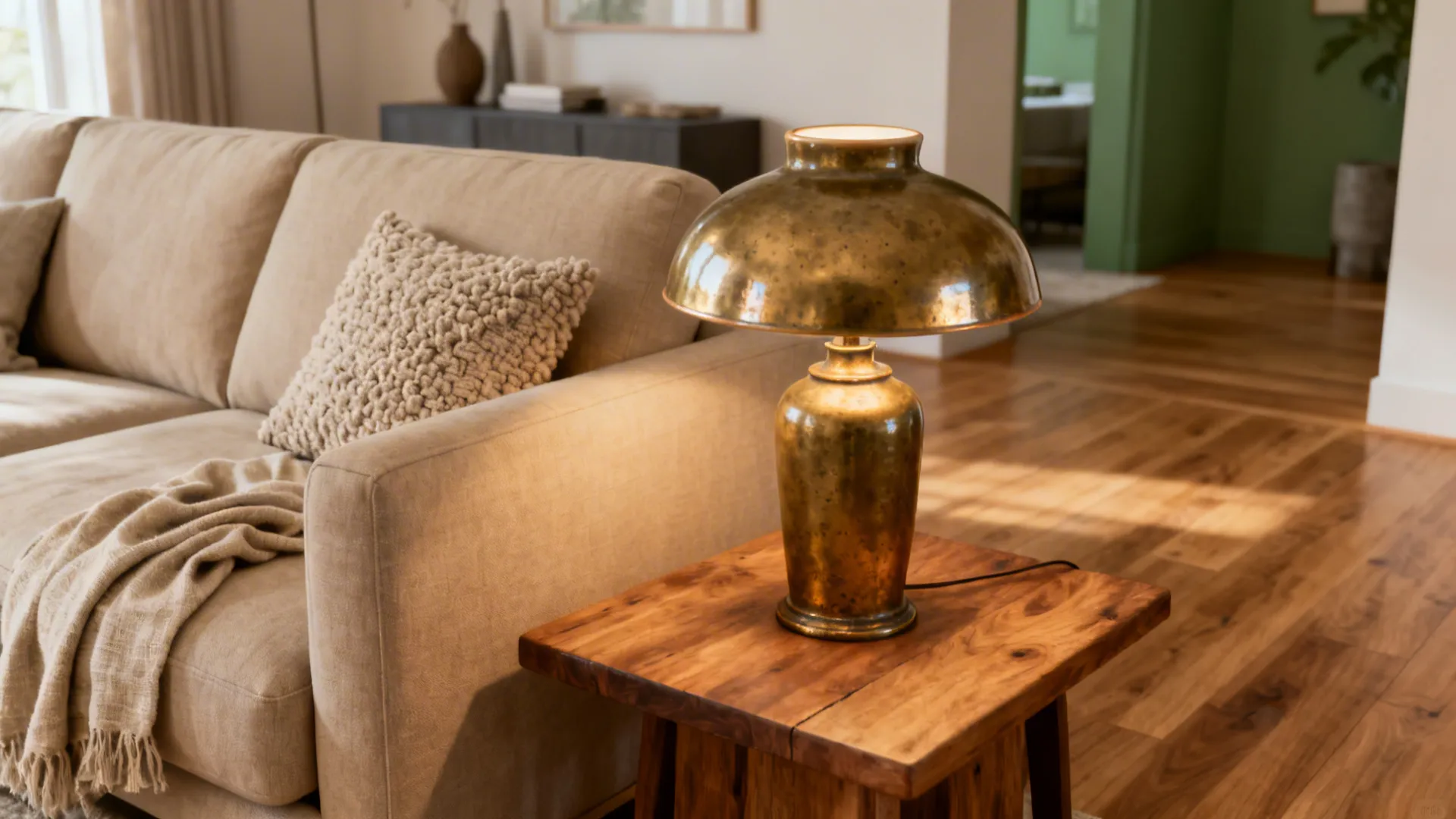 Antique Brass Lamps: 5 Living Room Ideas