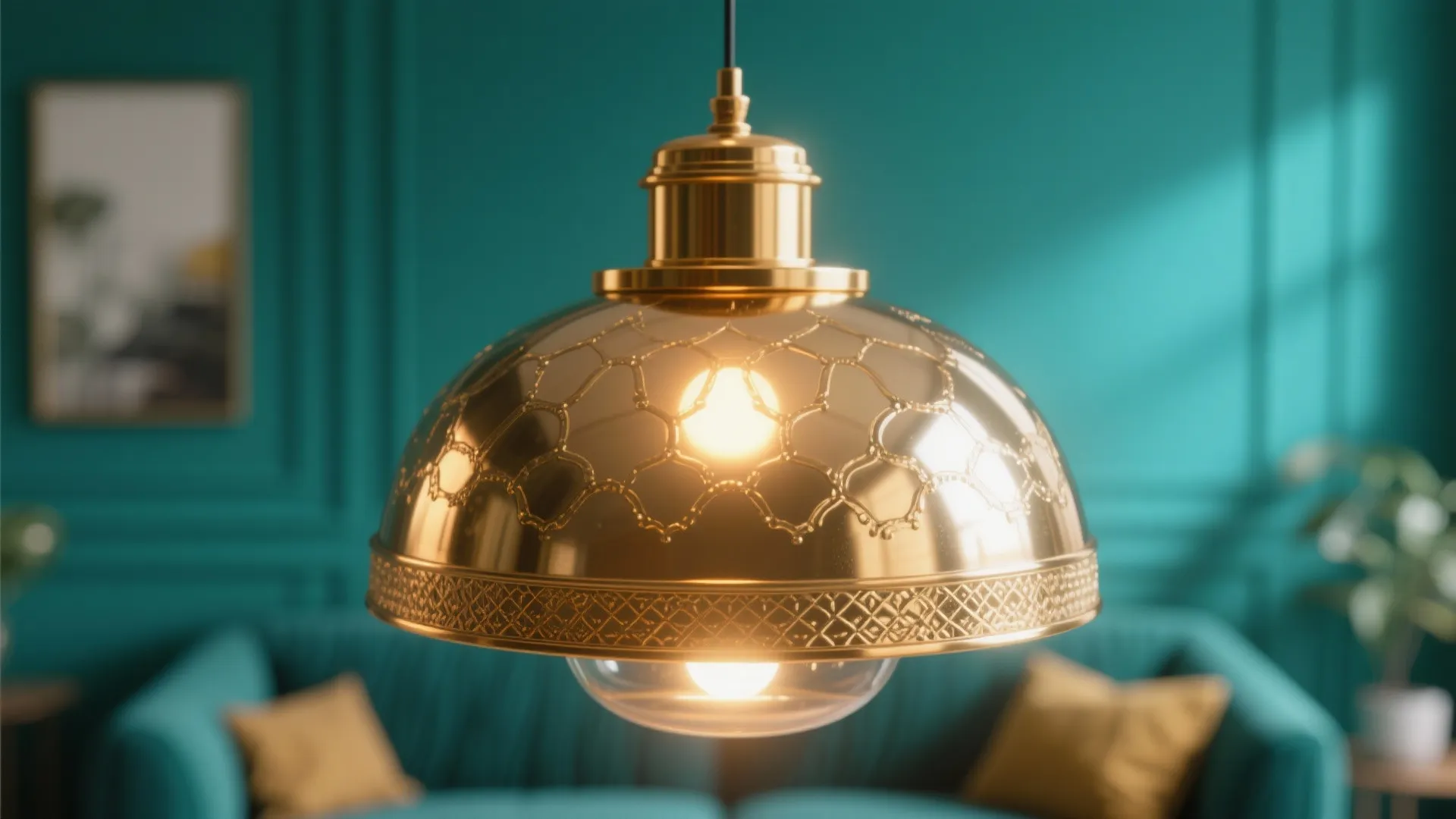 4. Brass Lighting Fixtures