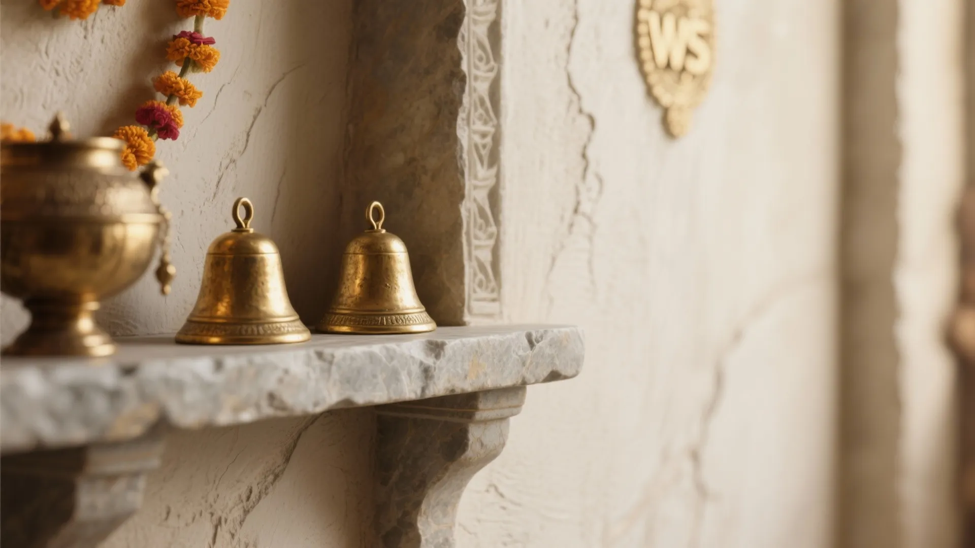 Natural Materials and Brass Craft Details