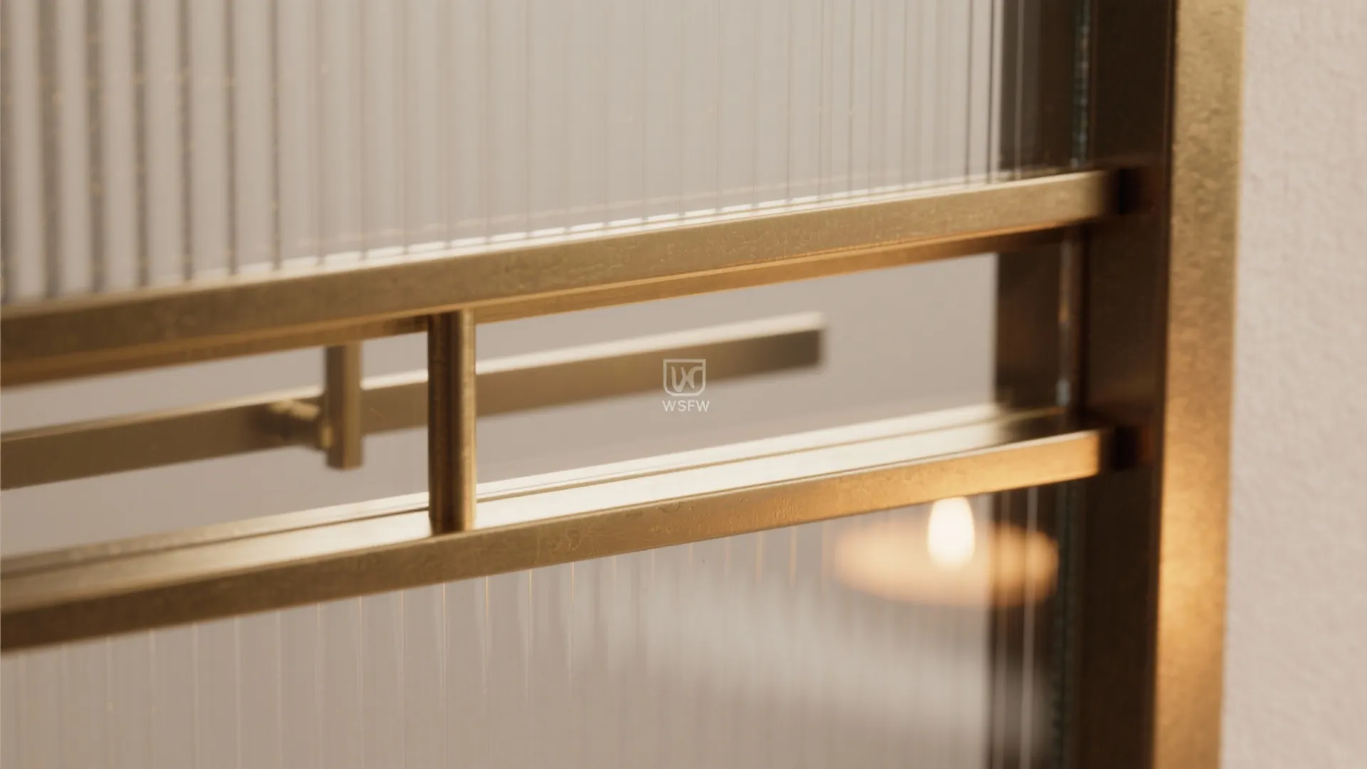 Metal-Framed Glass: Brass, Bronze, Or Matte Black