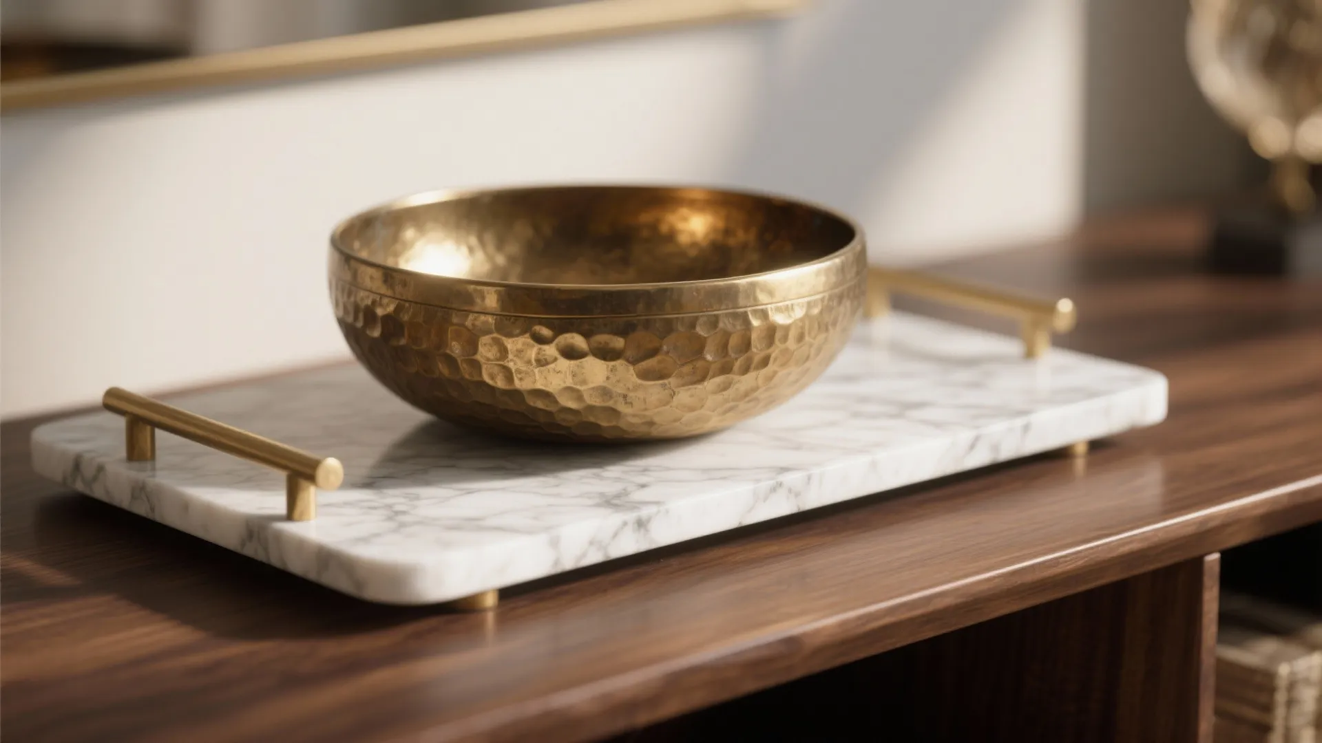 Artisanal Stone and Metal Accents