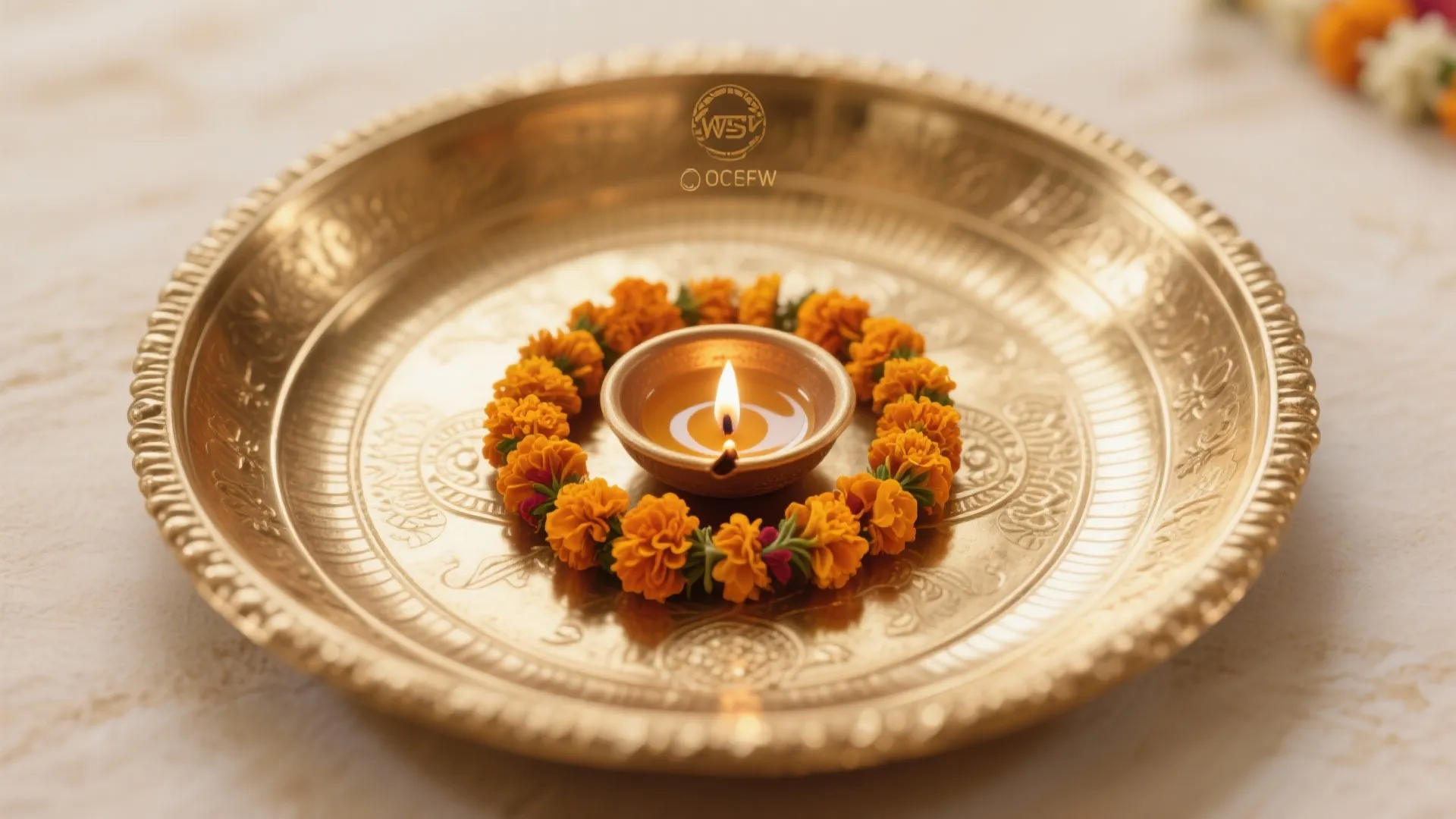 Minimal Brass + Marigold Focus