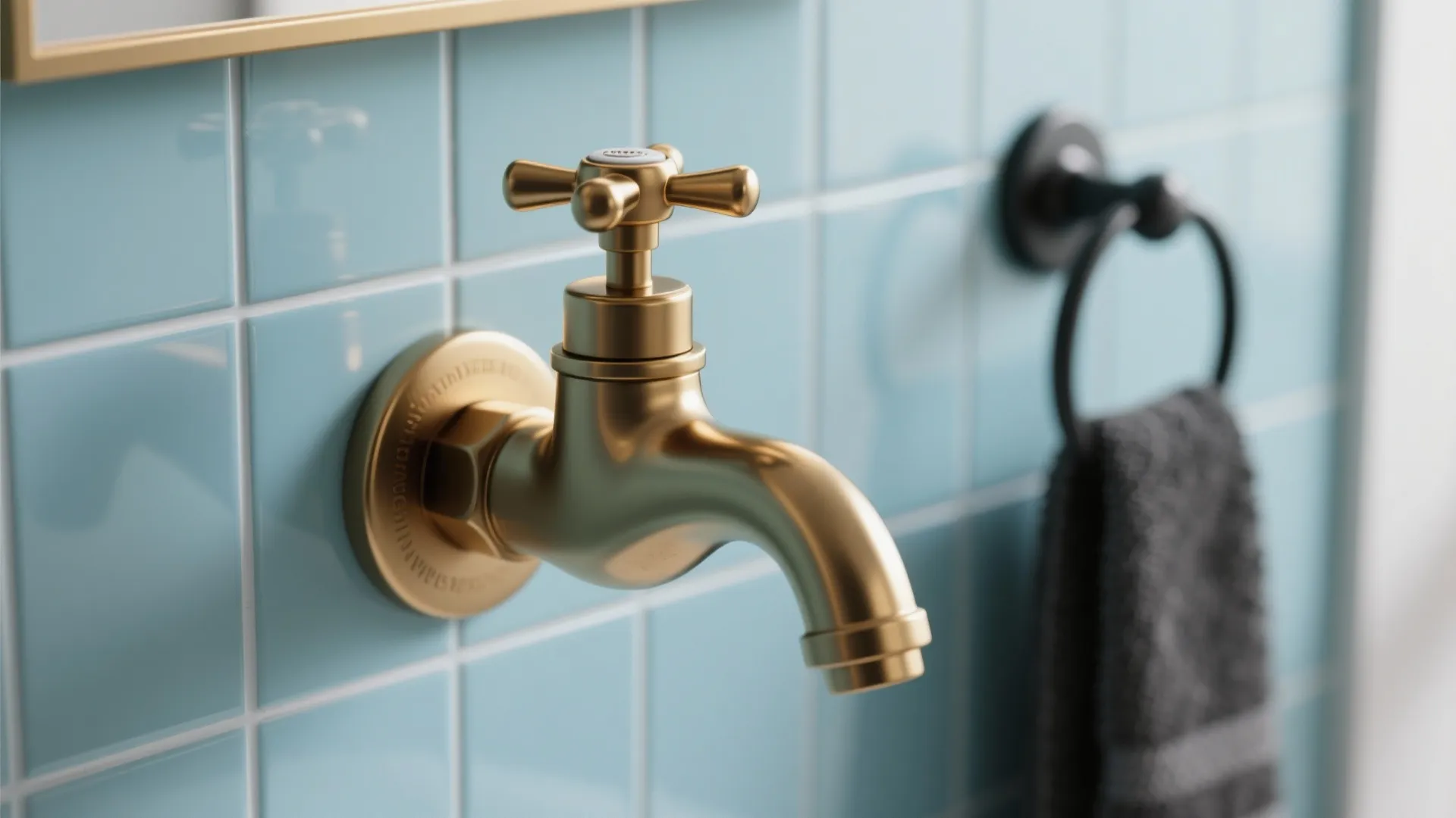 3. Introduce brass or matte black fixtures