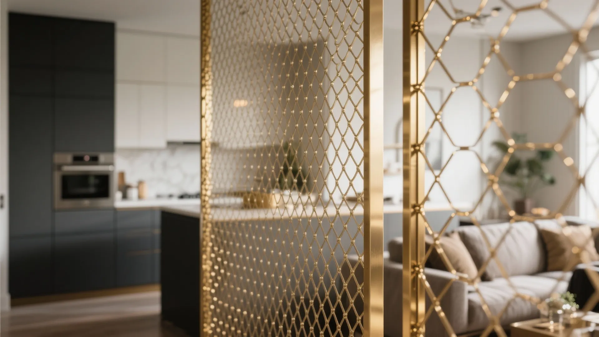 1. Metal Mesh Dividers