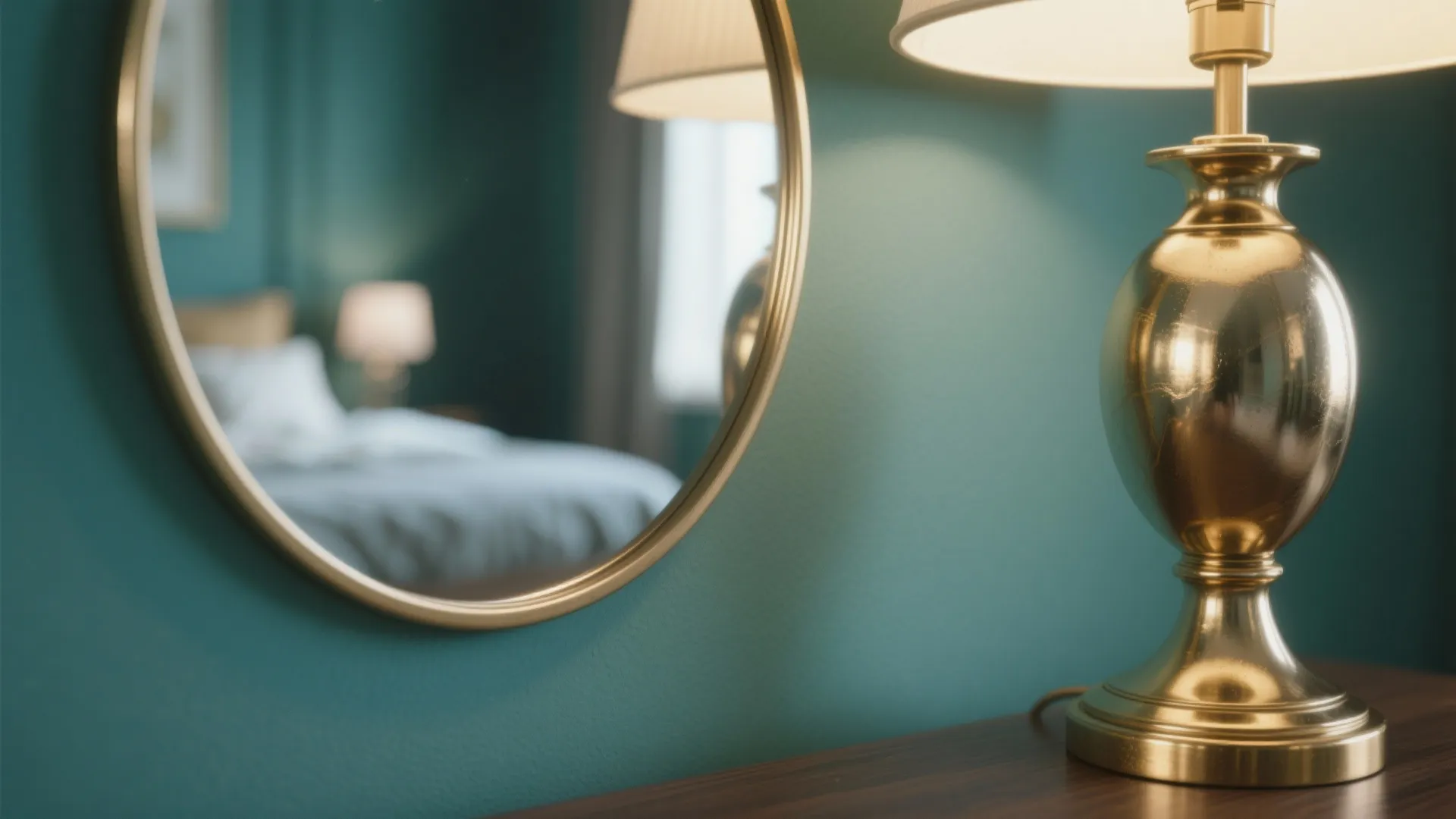 4. Metallic Accents and Mirrors for Glam