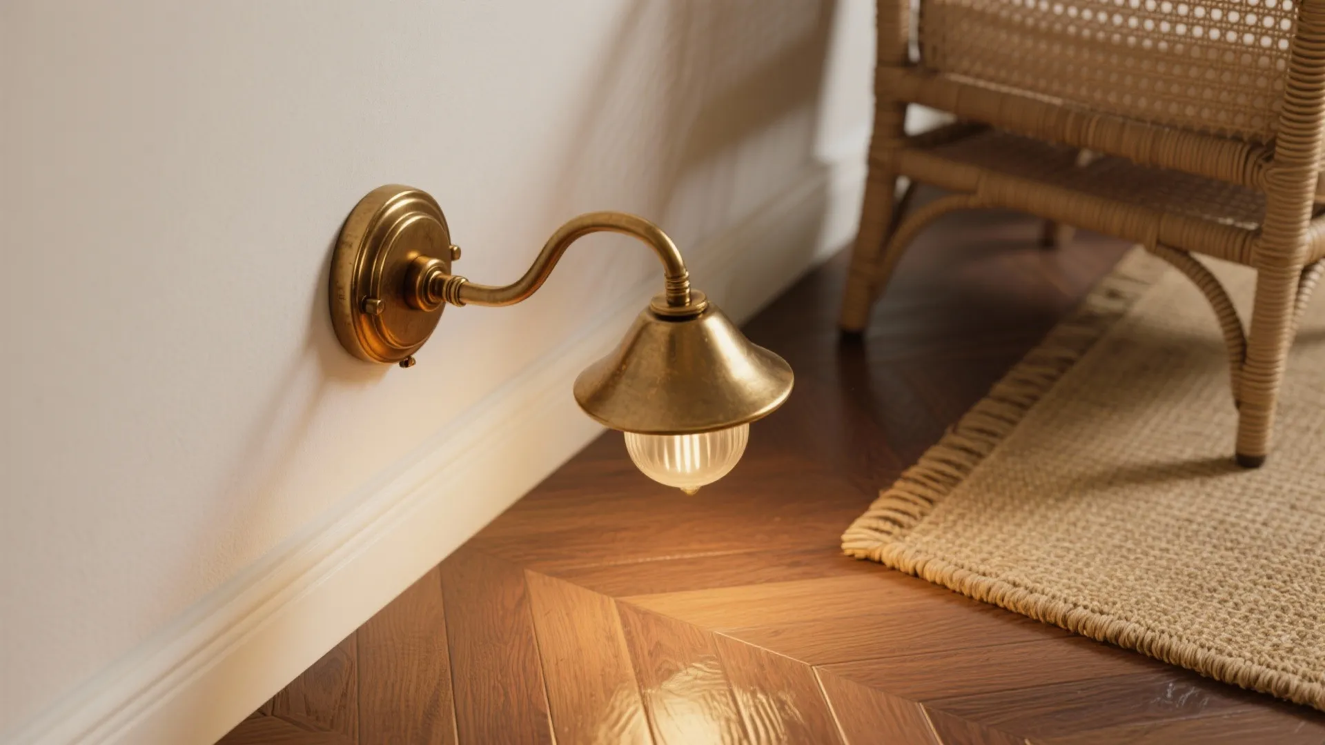 4. Bring in Brass and Natural Materials