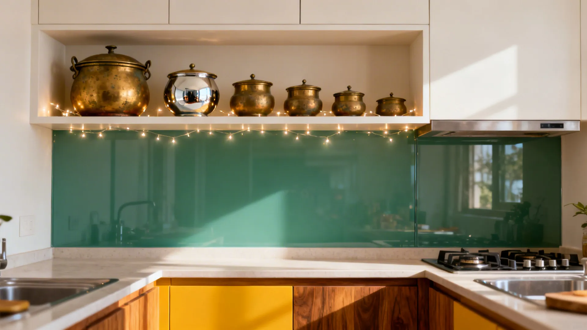 Brass Pathila Set: Open Shelf Storytelling