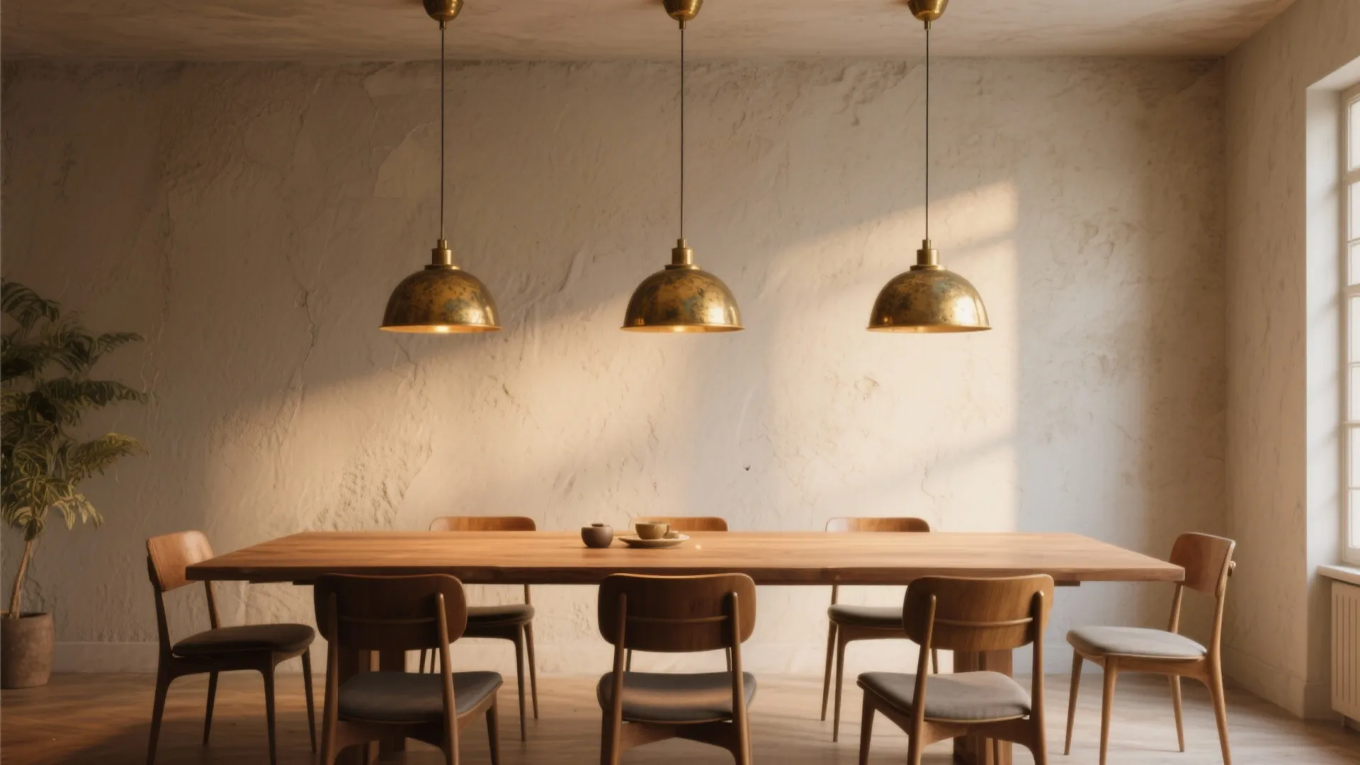 2. Brass Pendant Cluster