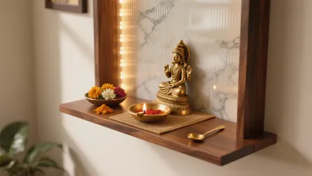 5 Small Brass Plates for Pooja Ideas