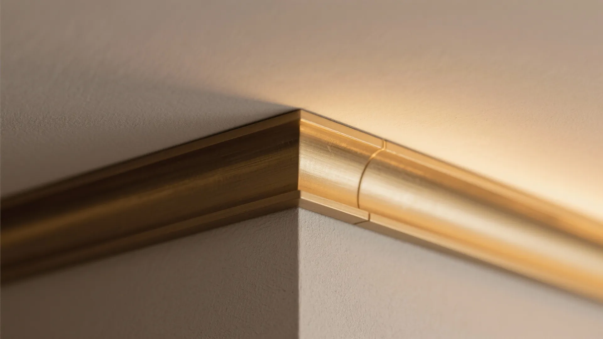 Brass Accents with Soft Cove and Spot