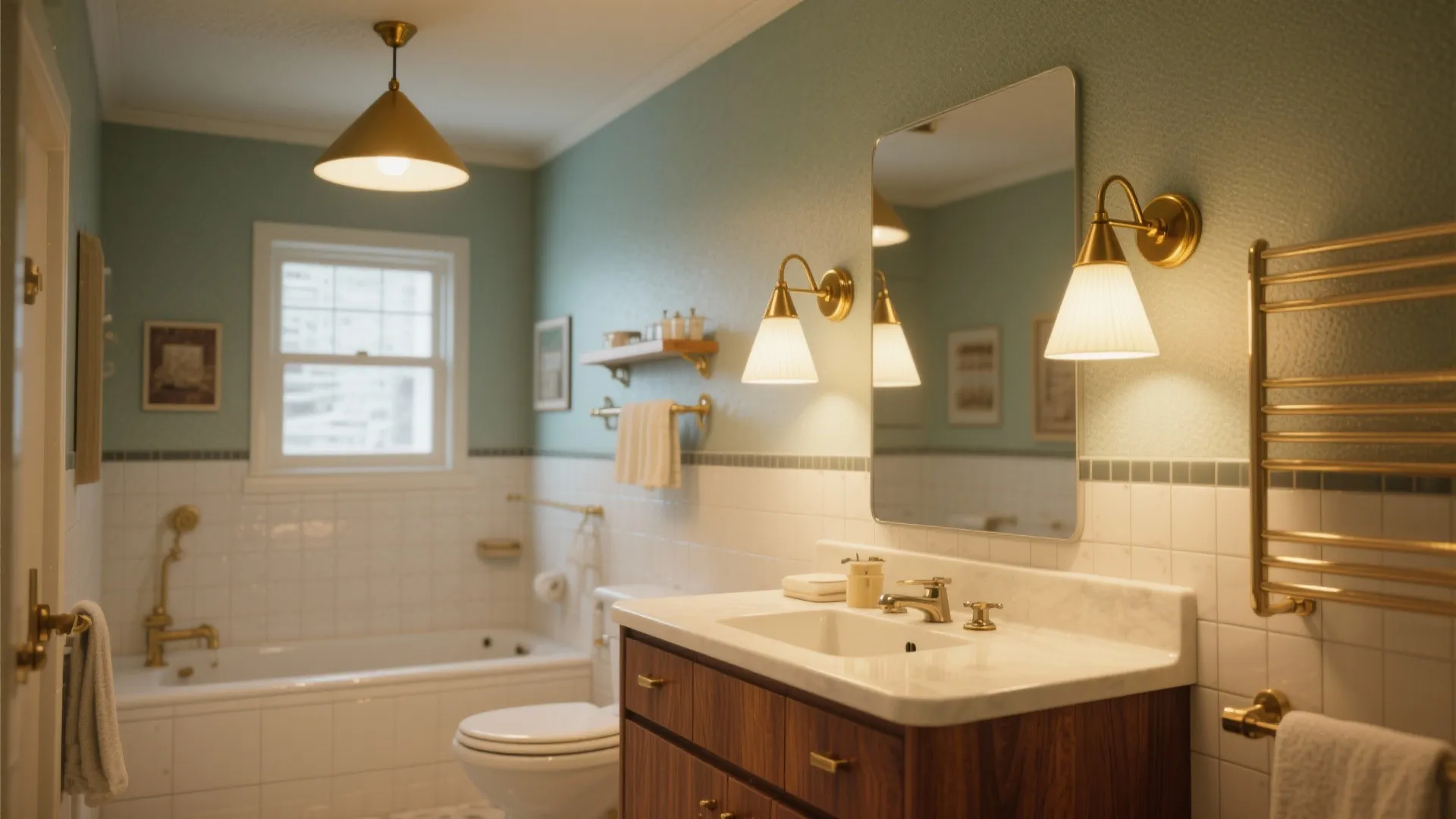 5. Vintage Lighting Fixtures