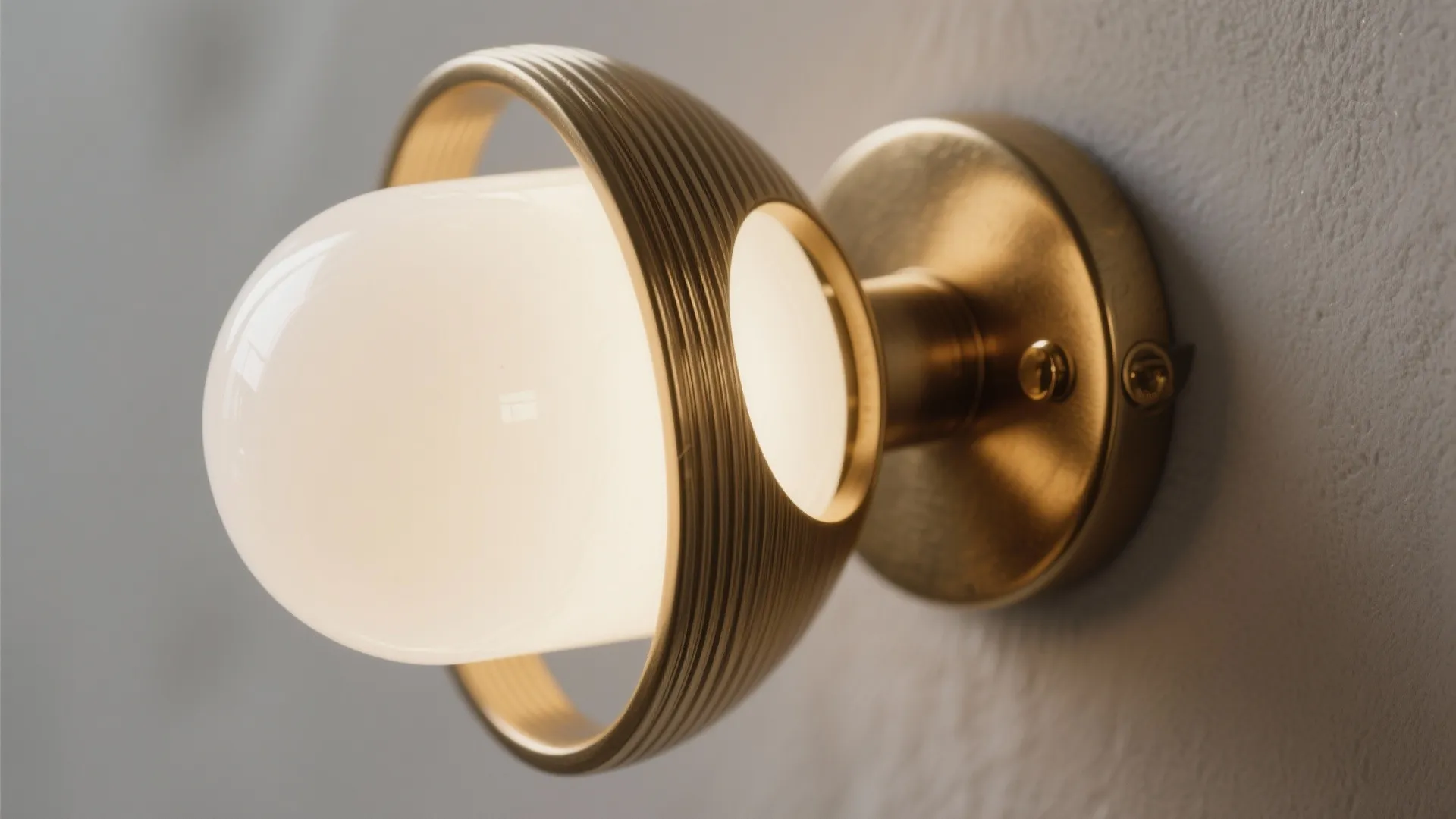 Artful statement lights as wall sculptures