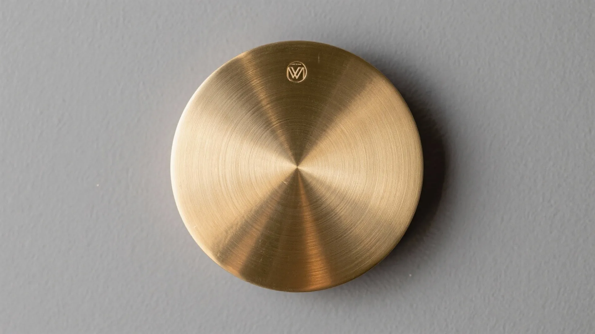 2) Brass Round Sconces as Jewelry for the Room