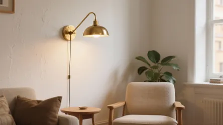 5 Brilliant Brass Wall Lights for Small Spaces