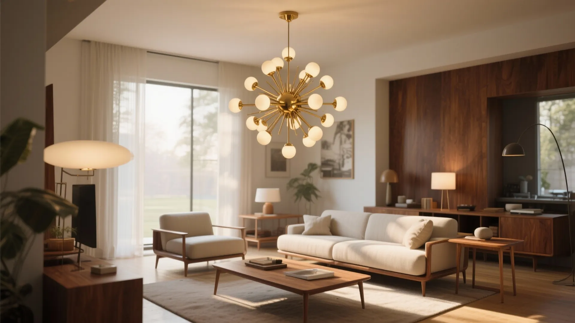 2. Statement Lighting Fixtures