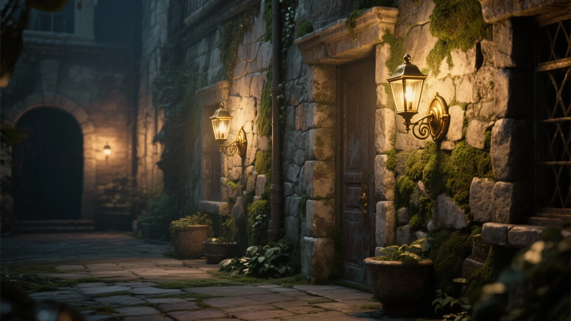 5. Highlight Texture: Stone, Tile, or Painted Brick