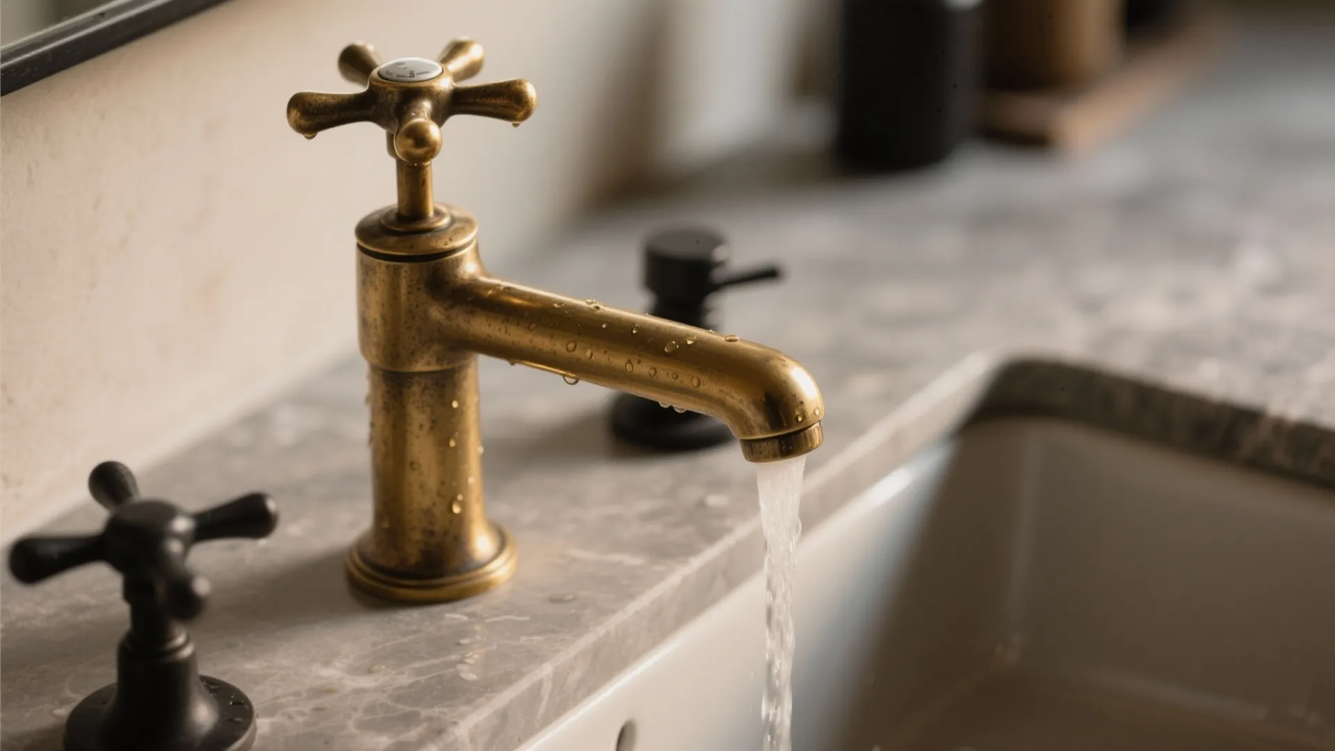 5) Vintage-Look Fixtures with Modern, Water-Saving Tech