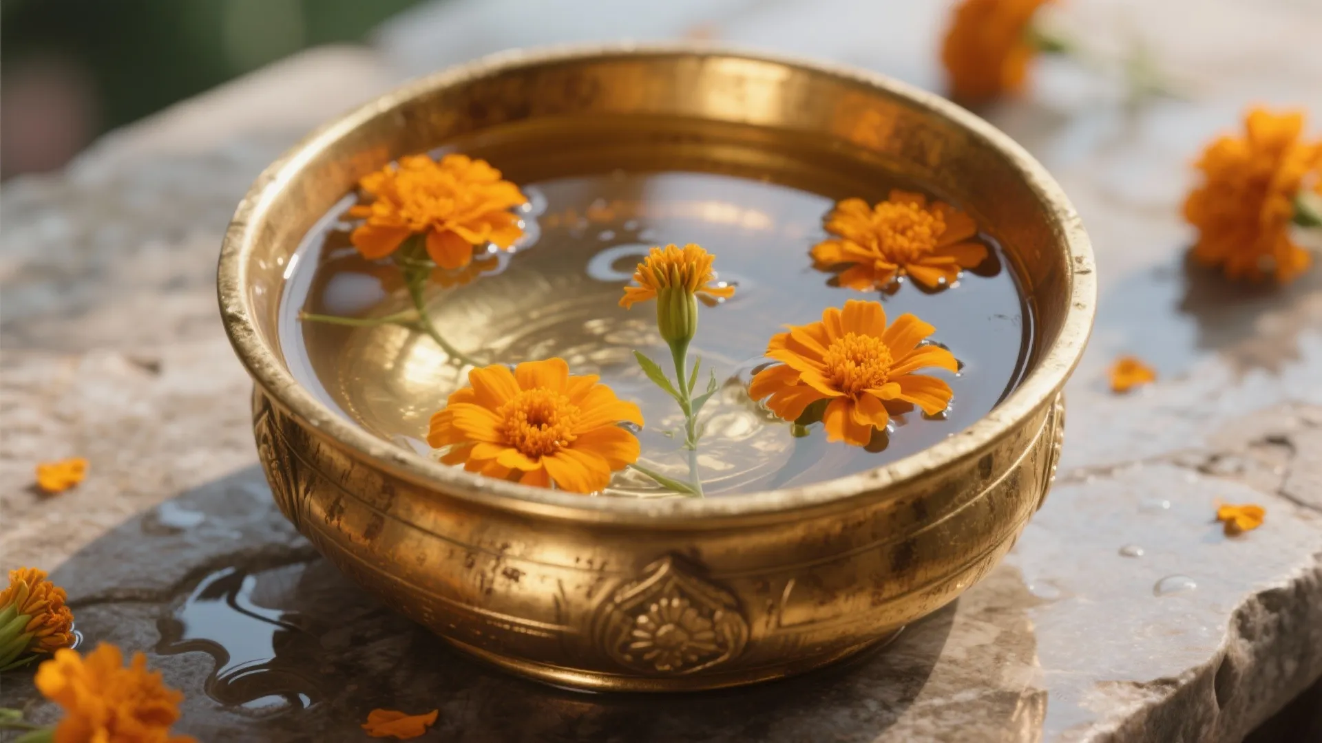 Brass Accents and Artisan Craft Displays