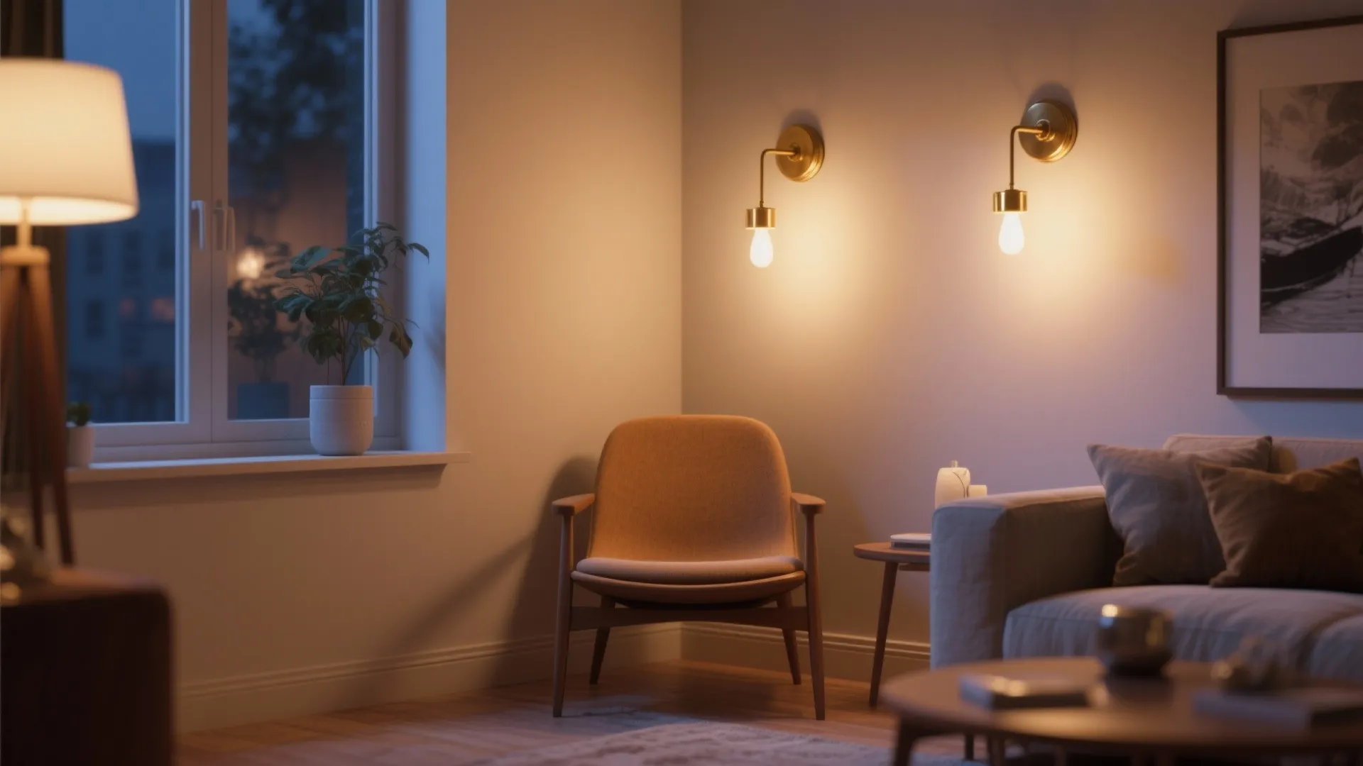 7. Wall Sconces for Ambient & Task Lighting