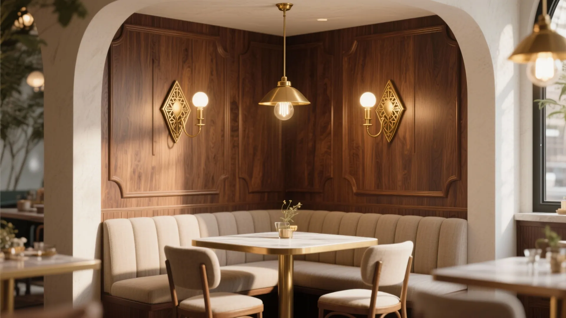 Mixed Metals with Warm Woods for Cozy Contrast