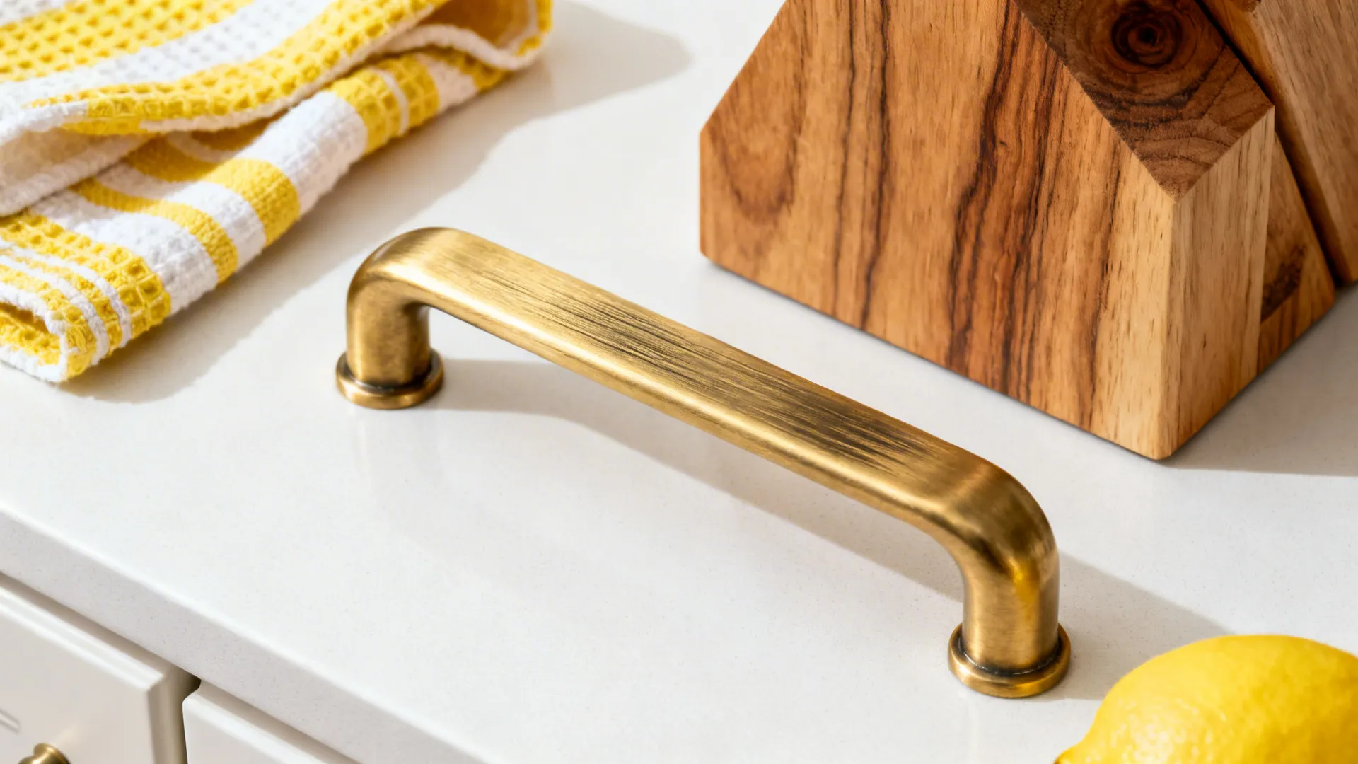 4) Warm Up with Wood and Brass to Ground the Citrus