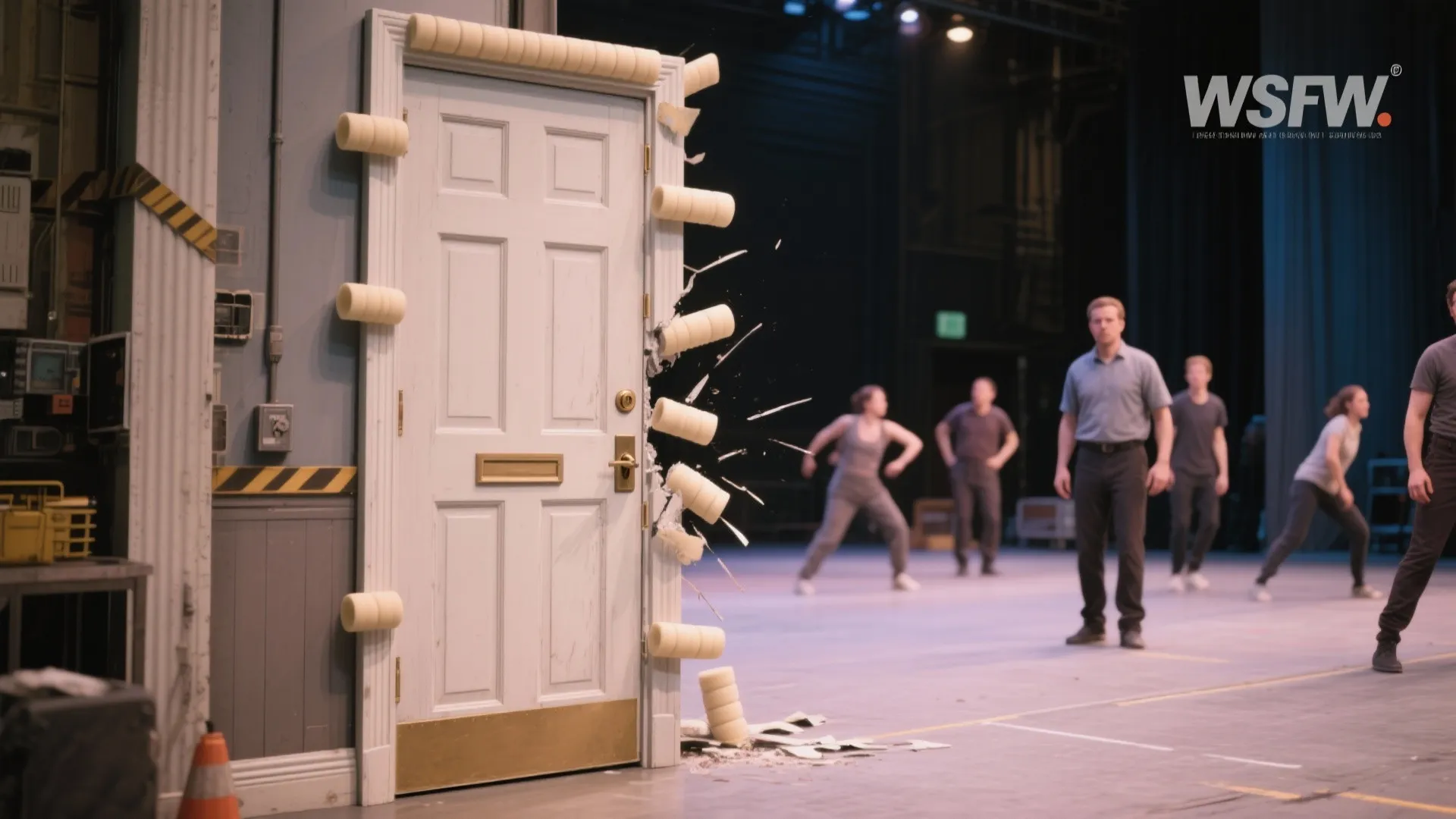 2. Breakaway Trim and Hinges (Stage-Safe)