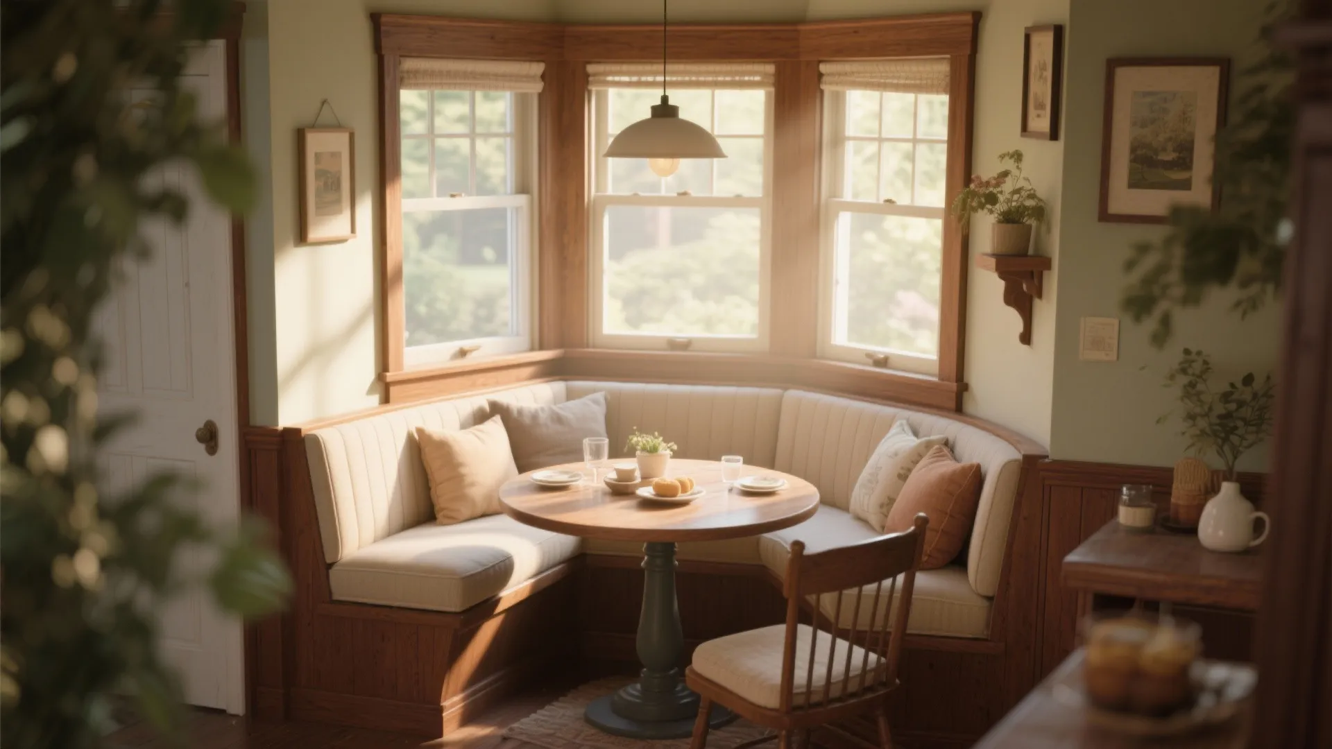 6. Cozy Breakfast Alcove