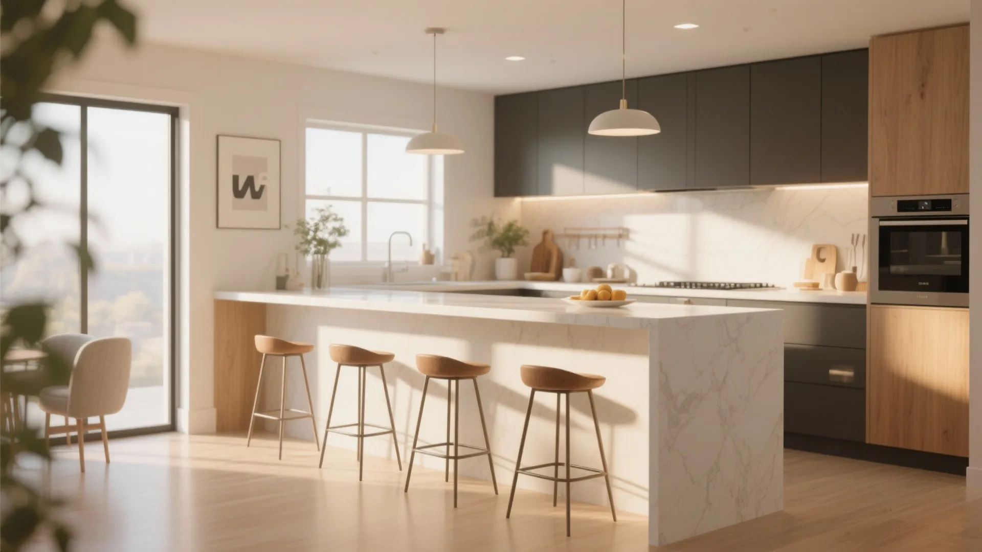 Breakfast Bar Divider