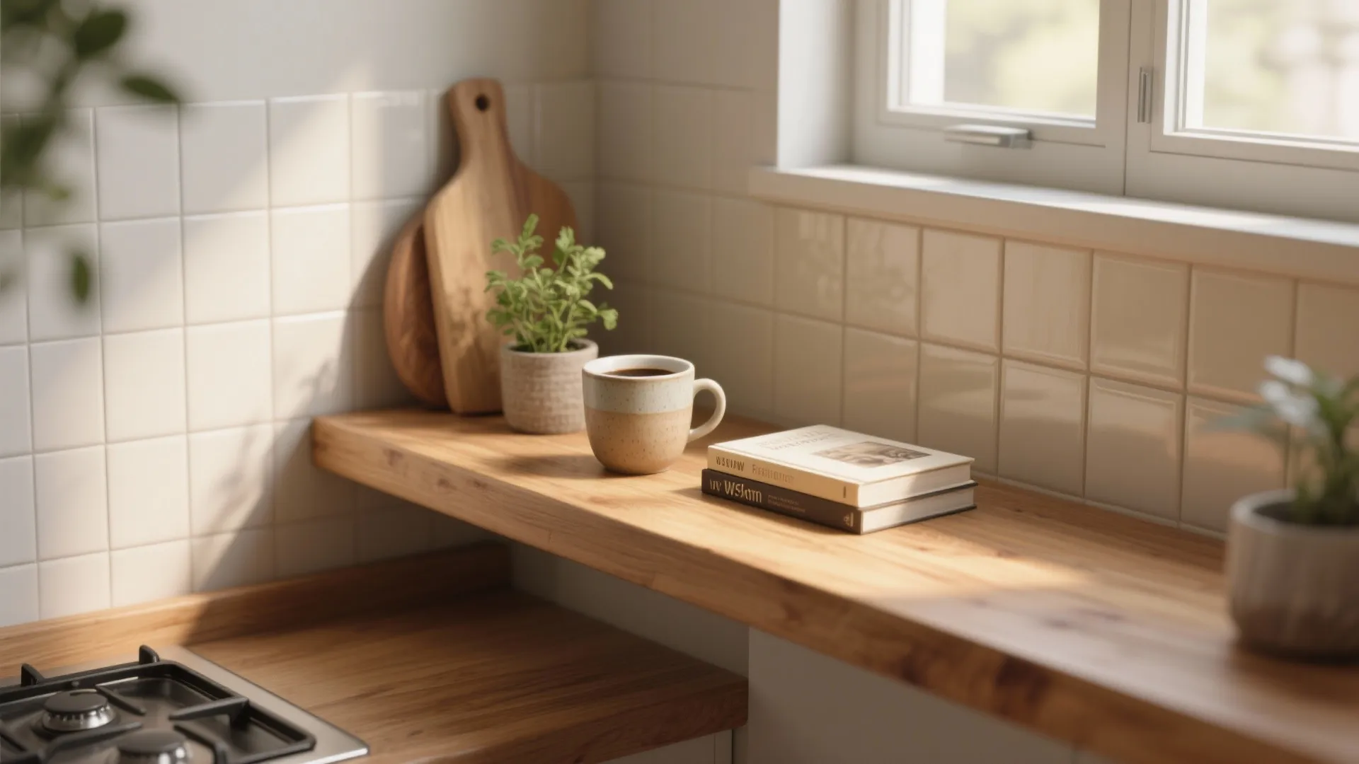 1. Create a mini breakfast ledge