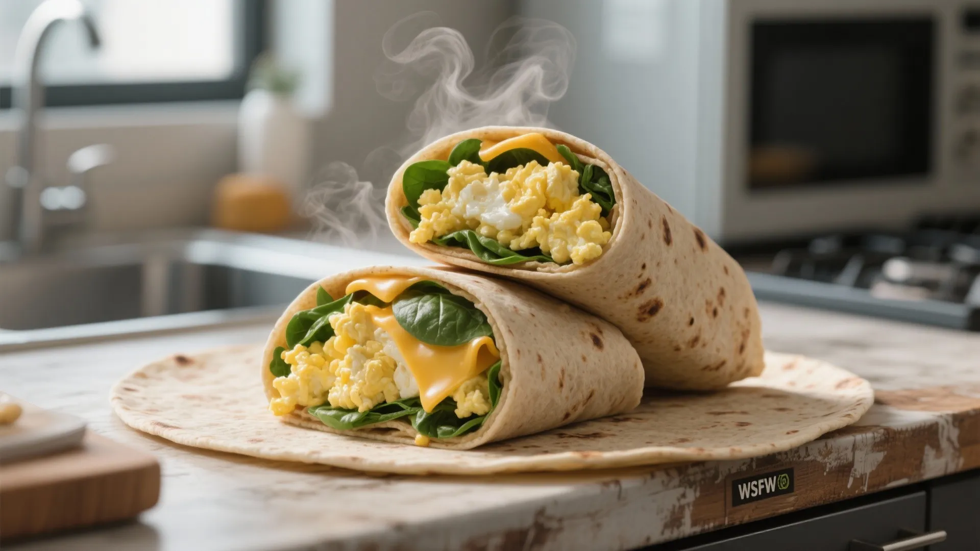 3. Whole Wheat Breakfast Wrap
