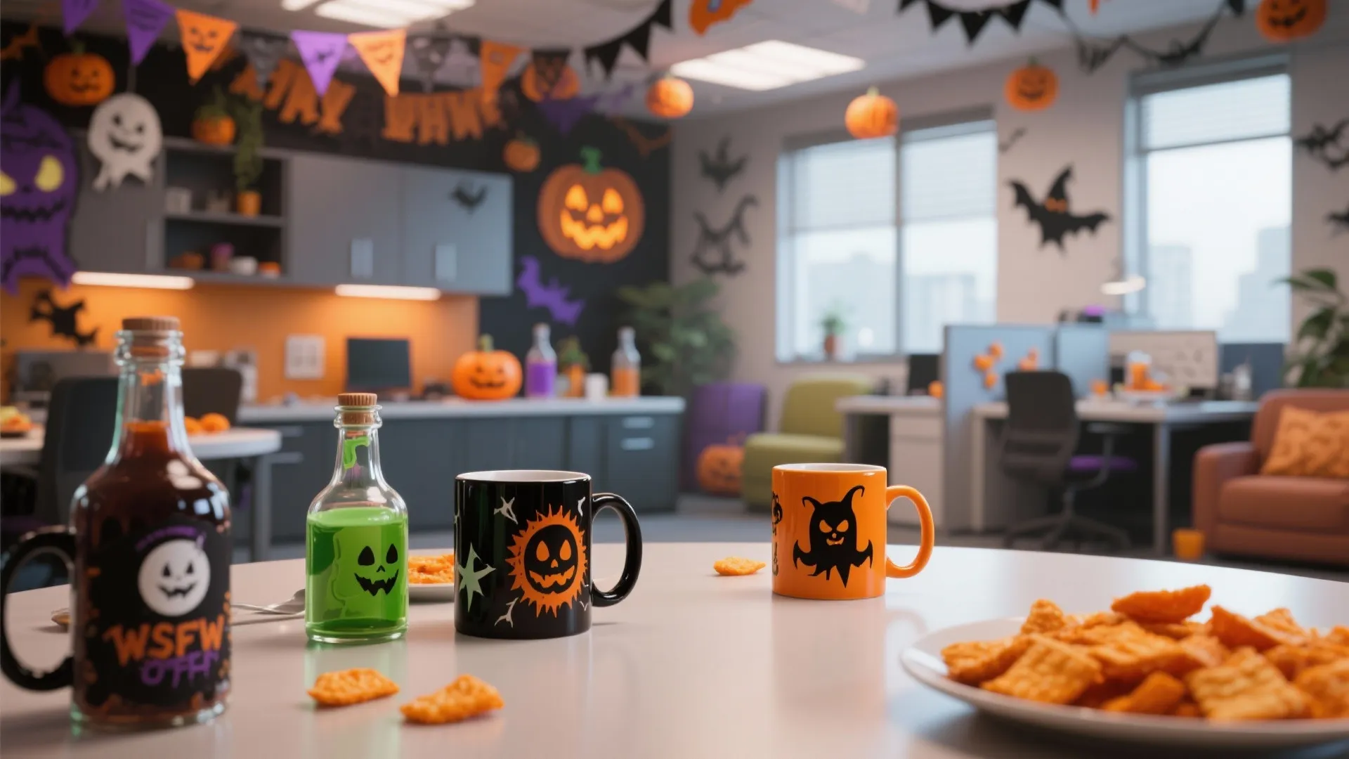 7. Boo at the Breakroom