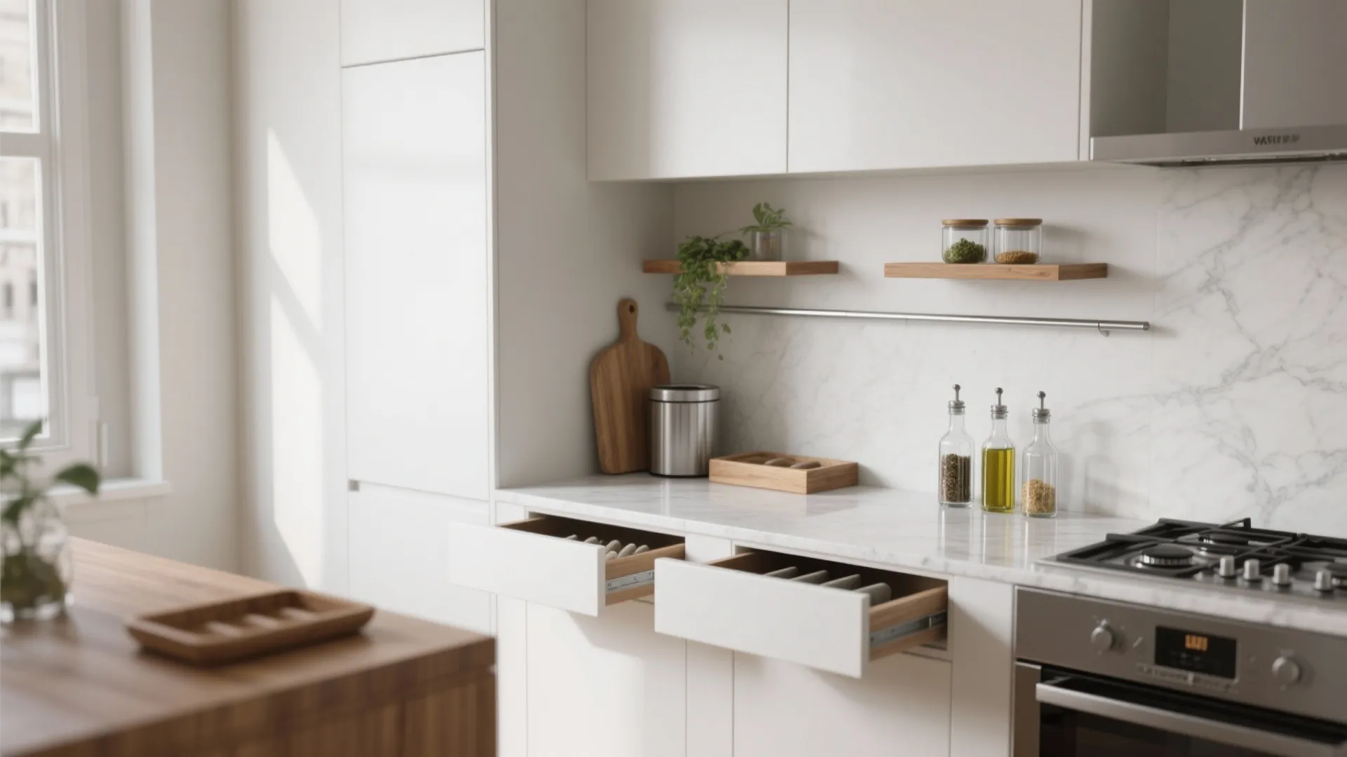 Minimalist Kitchen Storage That Actually Breathes