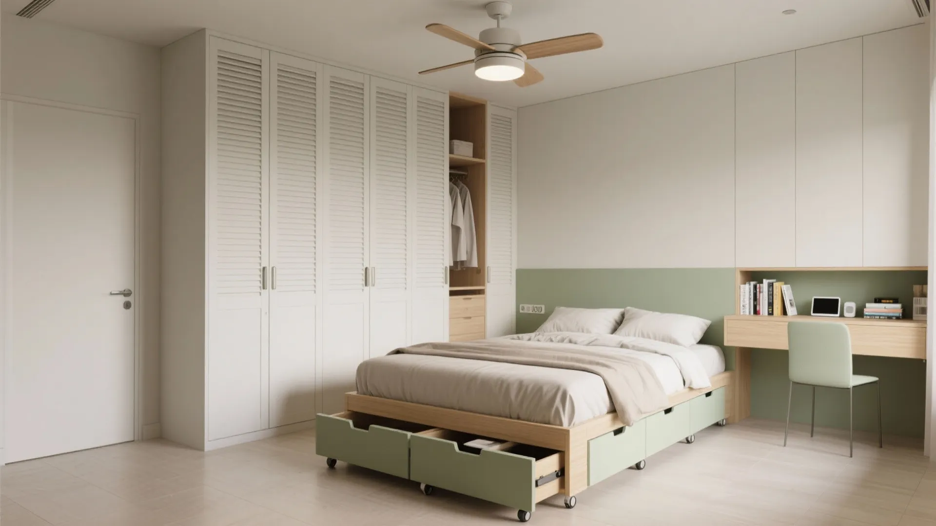 Bedroom Storage That Breathes