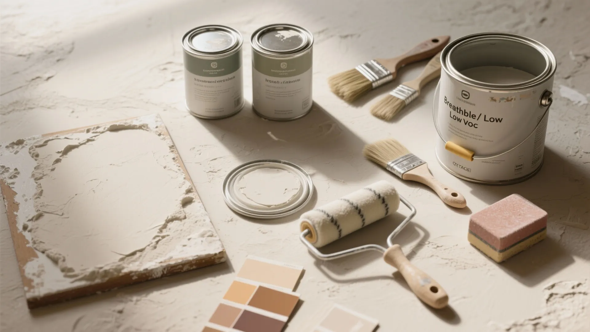 4. Choose washable, breathable paints for historic plaster