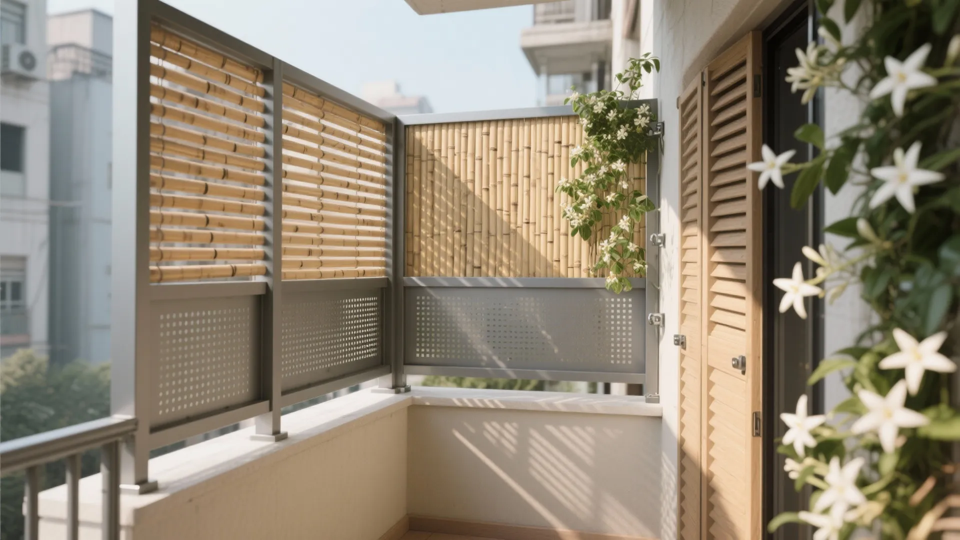 Privacy Screens with Breathable Materials