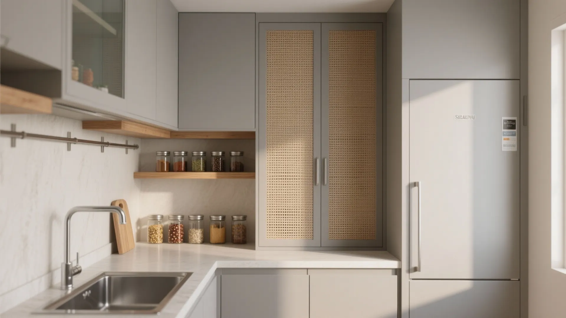 Minimalist storage that stays breathable